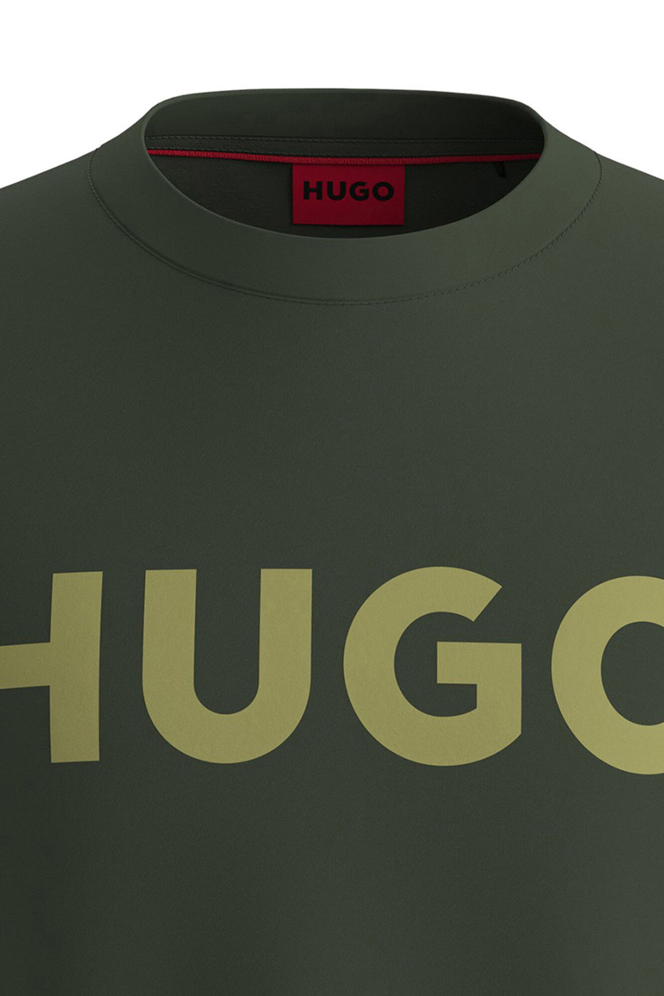 HUGO T-shirt de manga curta Verde
