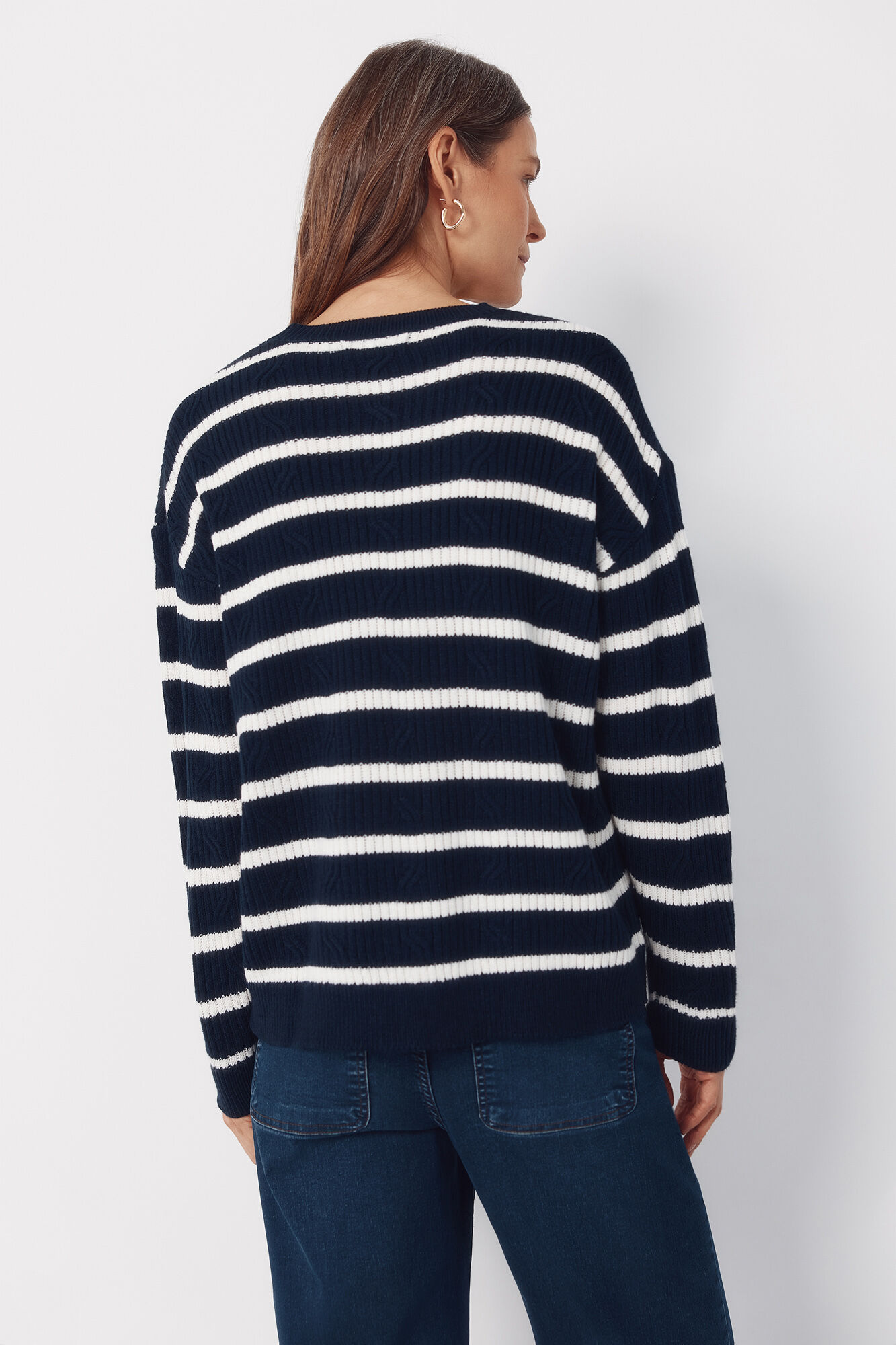 Cortefiel Camisola de toque suave Azul