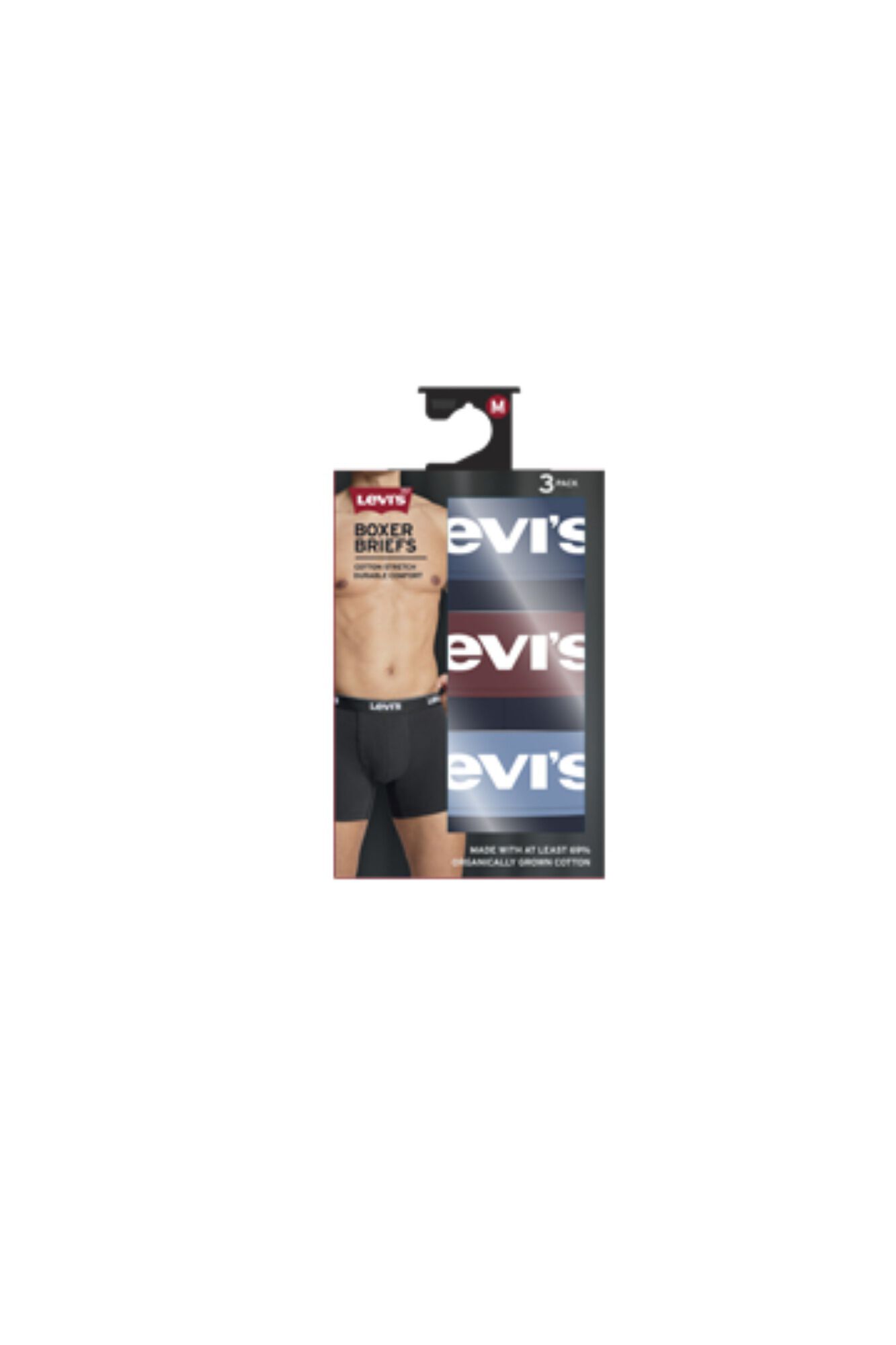 Levi's Boxer de homem da Levi's&reg; (pack de 3) Multicolorido