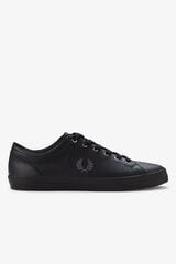 Fred Perry Sapatilha Baseline em pele Preto
