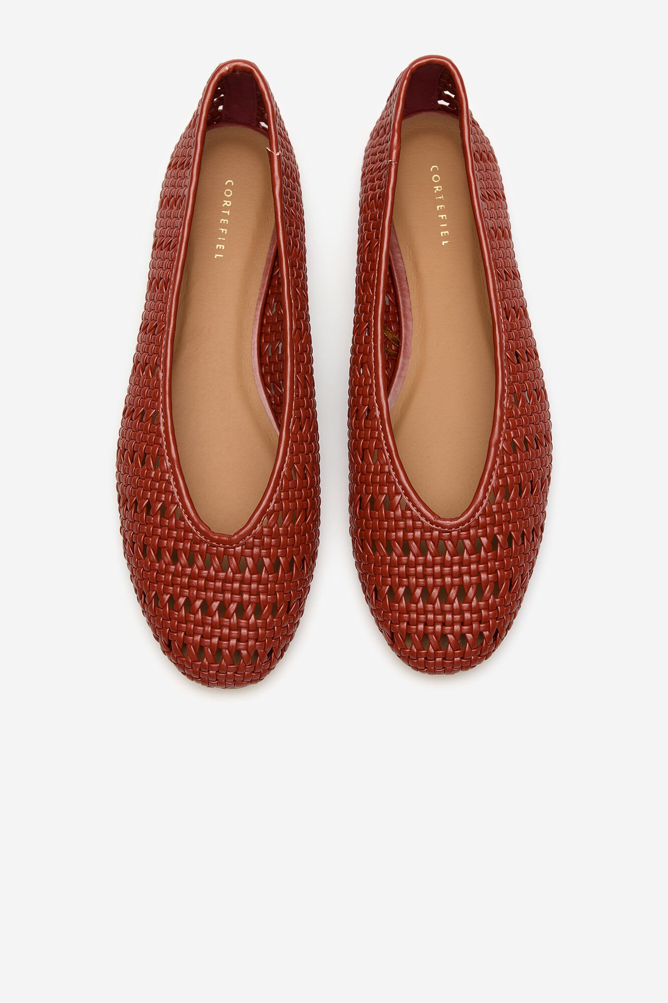 Cortefiel Braided ballerina