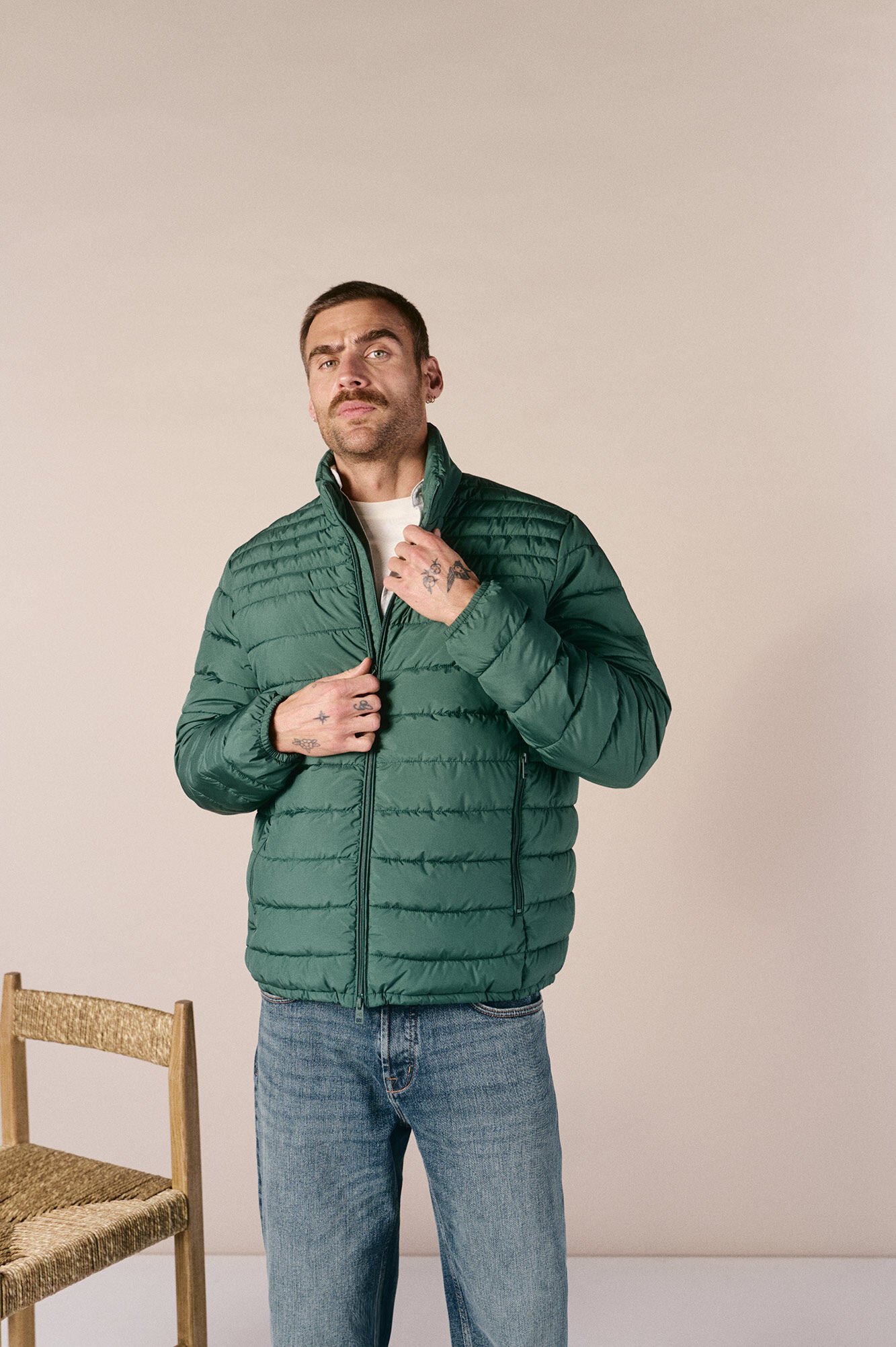 OOTO Blus&atilde;o acolchoado ultraleve