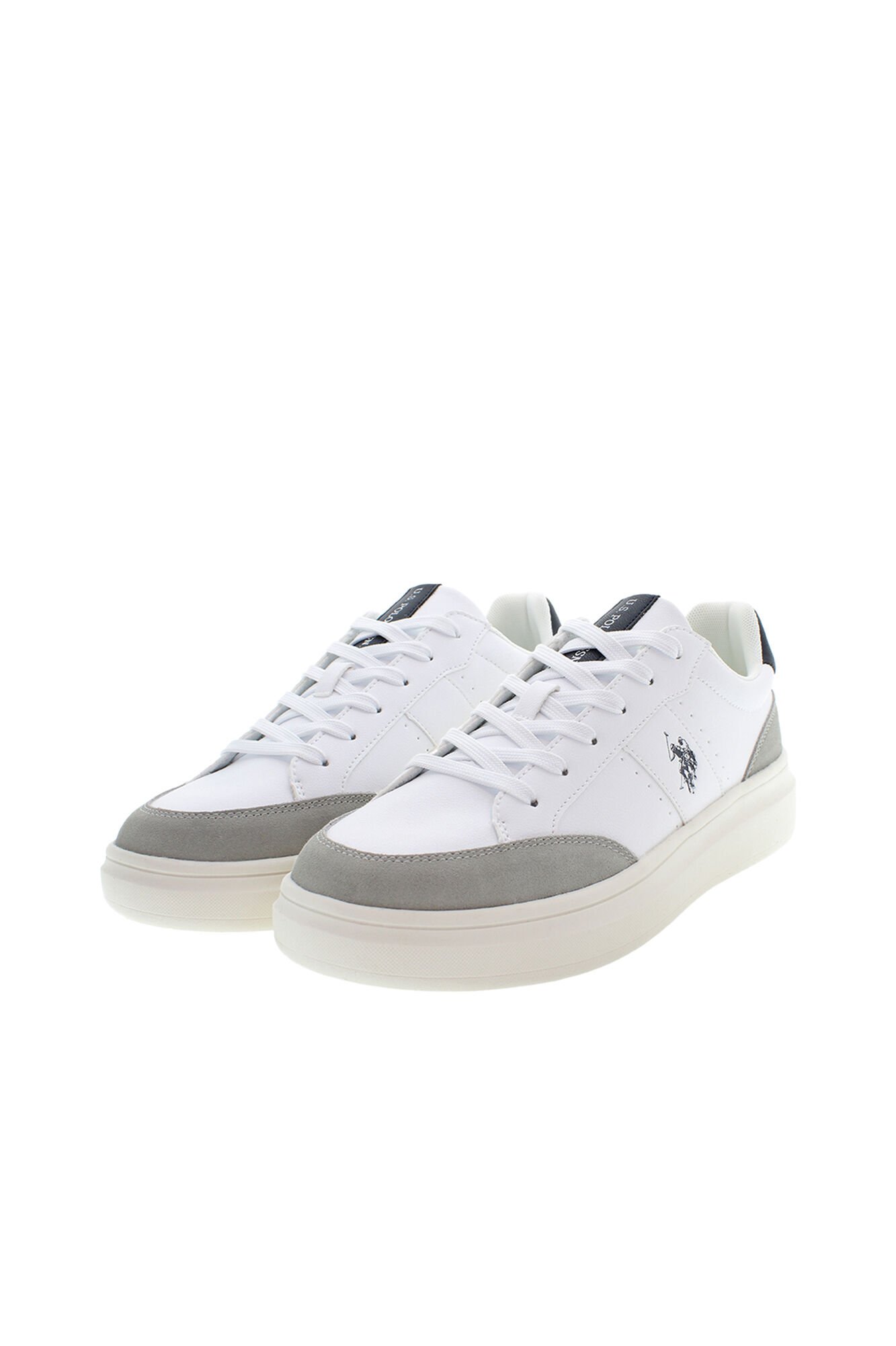 Us Polo Sapato casual masculino Branco