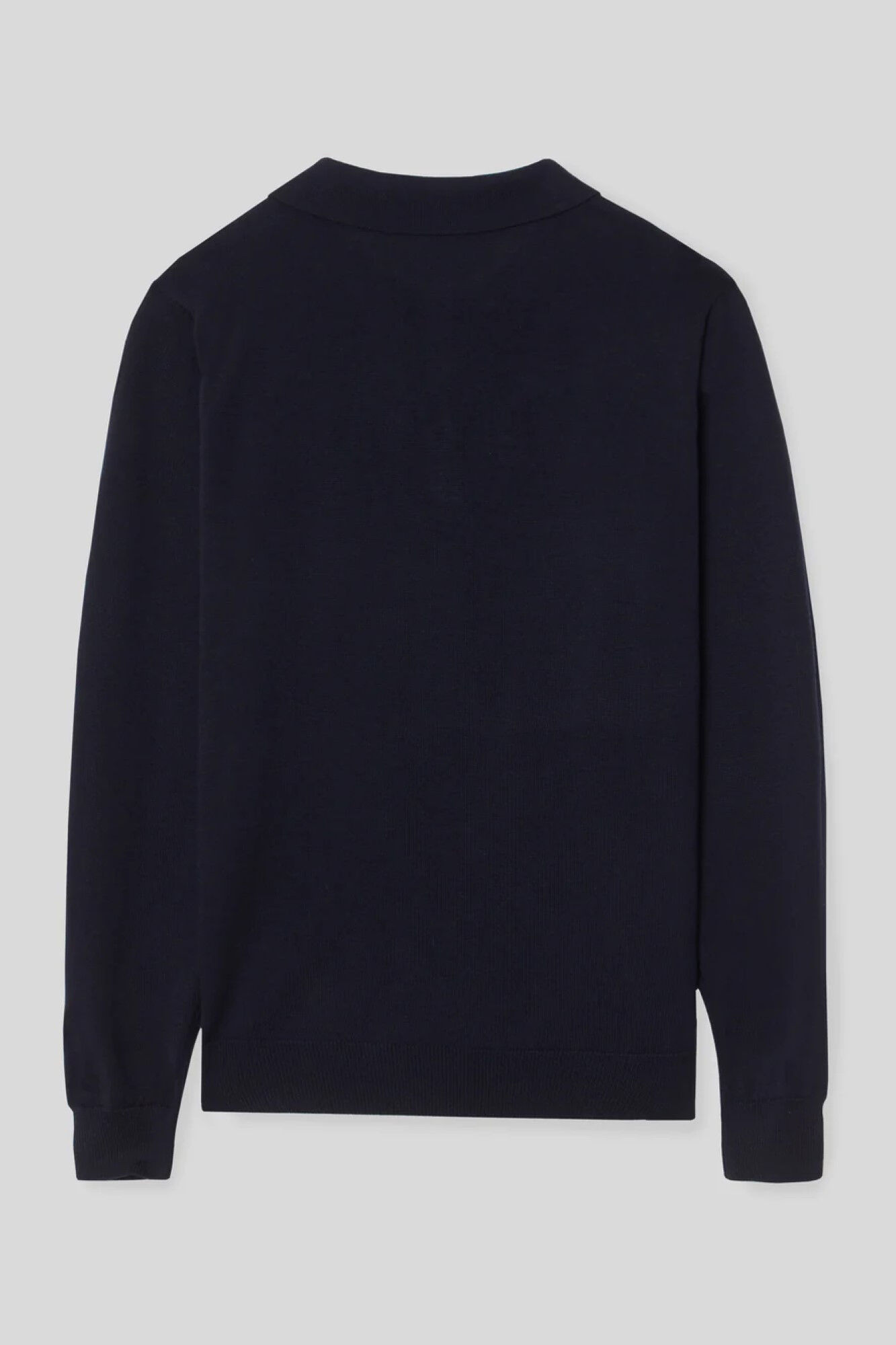 Silbon Navy Silbon jumper with polo shirt collar Navy
