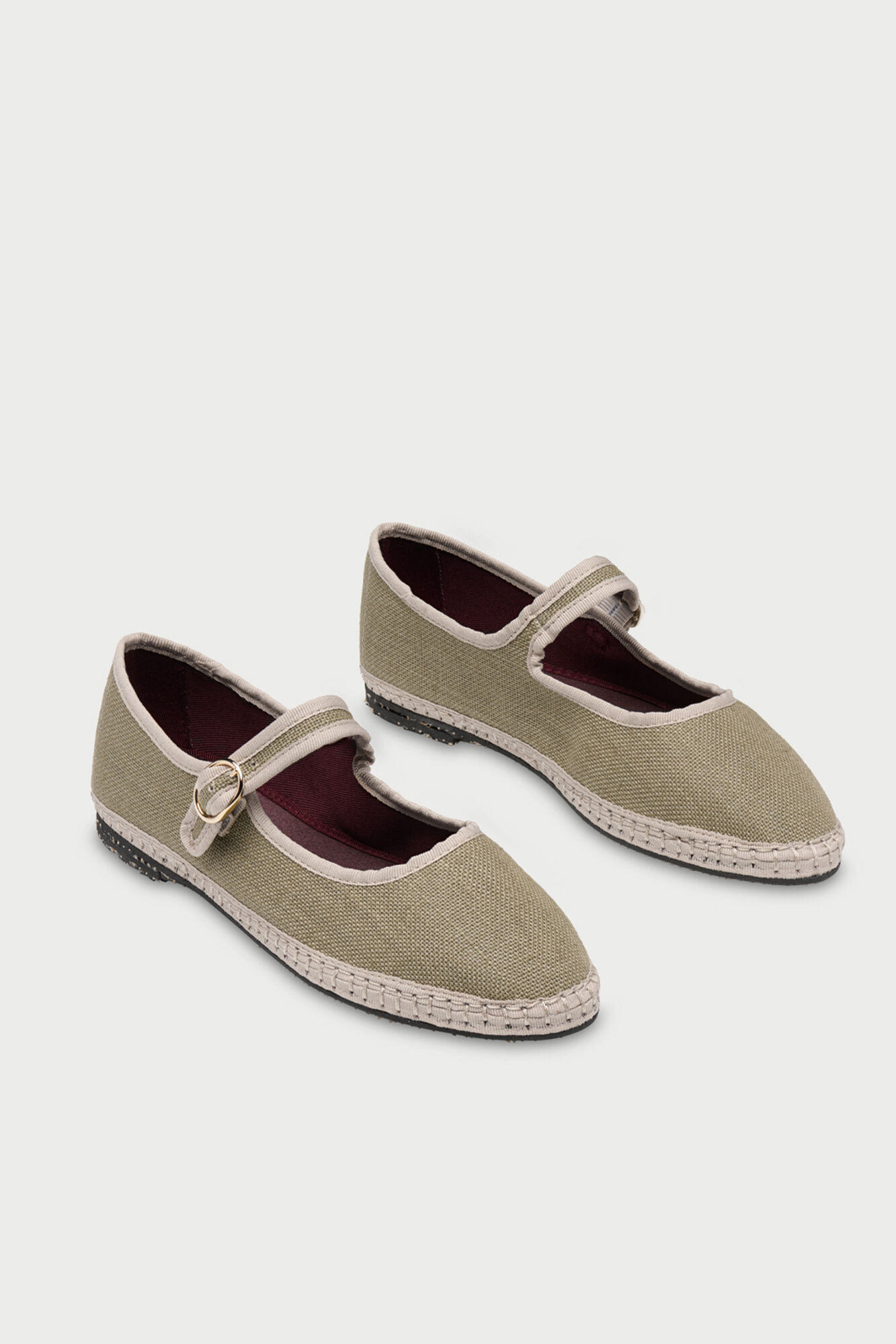 Flabelus Mercedita de lino Verde