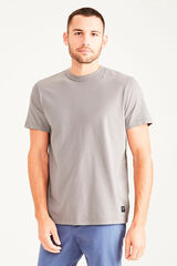 Dockers Camiseta cuello redondo Gris