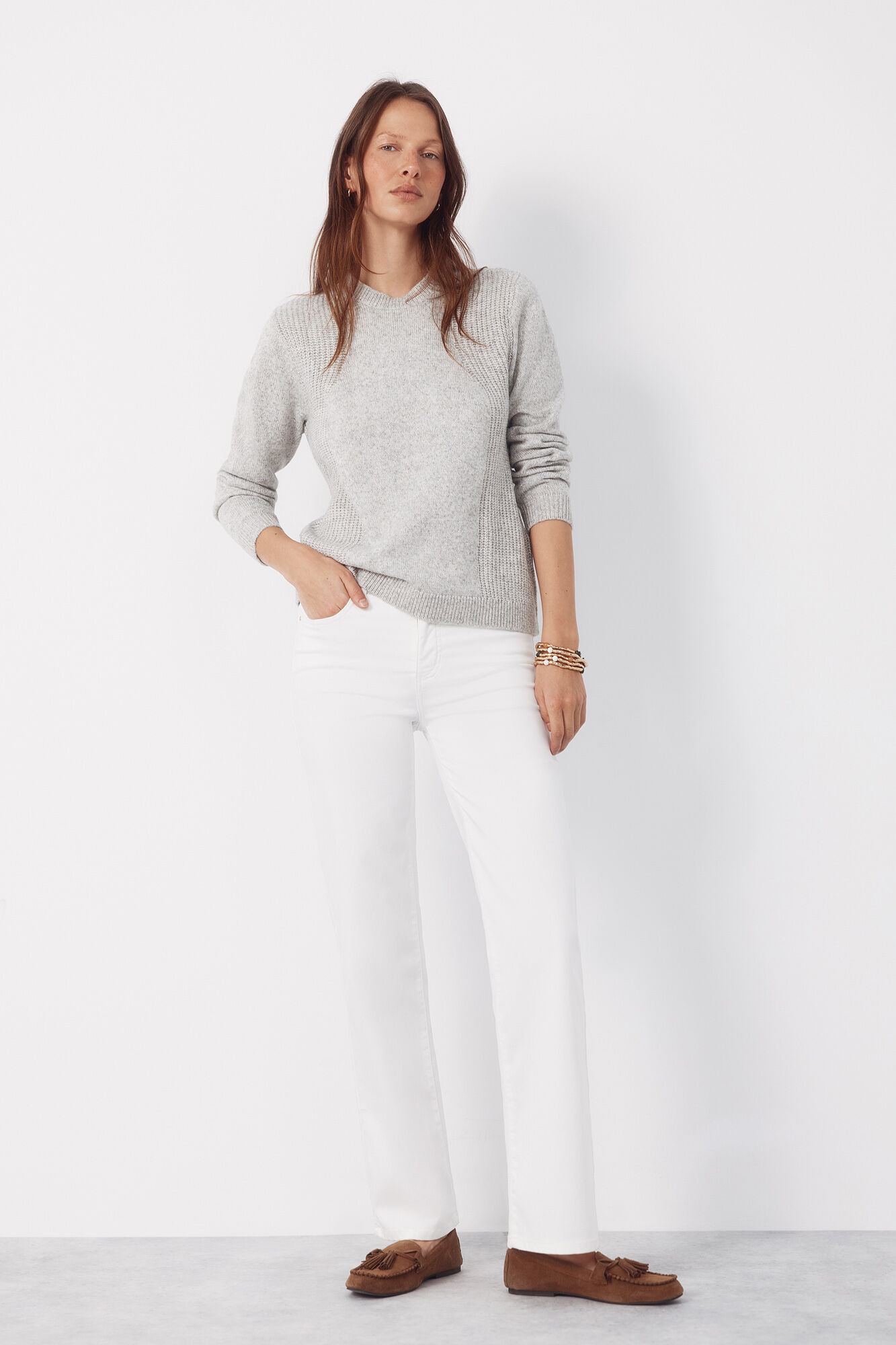 Cortefiel Jersey punto combinado