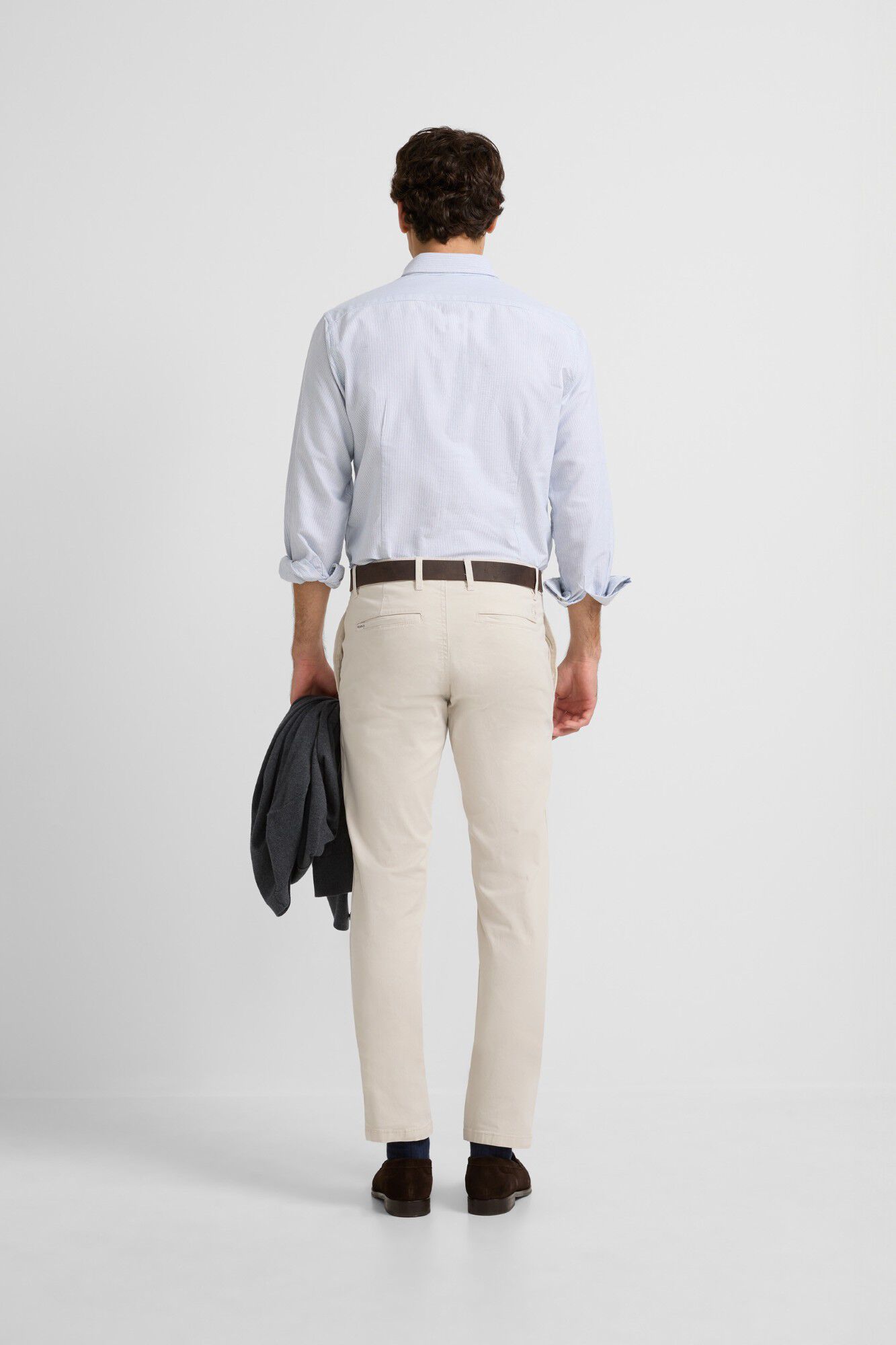 Silbon Cal&ccedil;as esportivas cal&ccedil;as chino Ecru