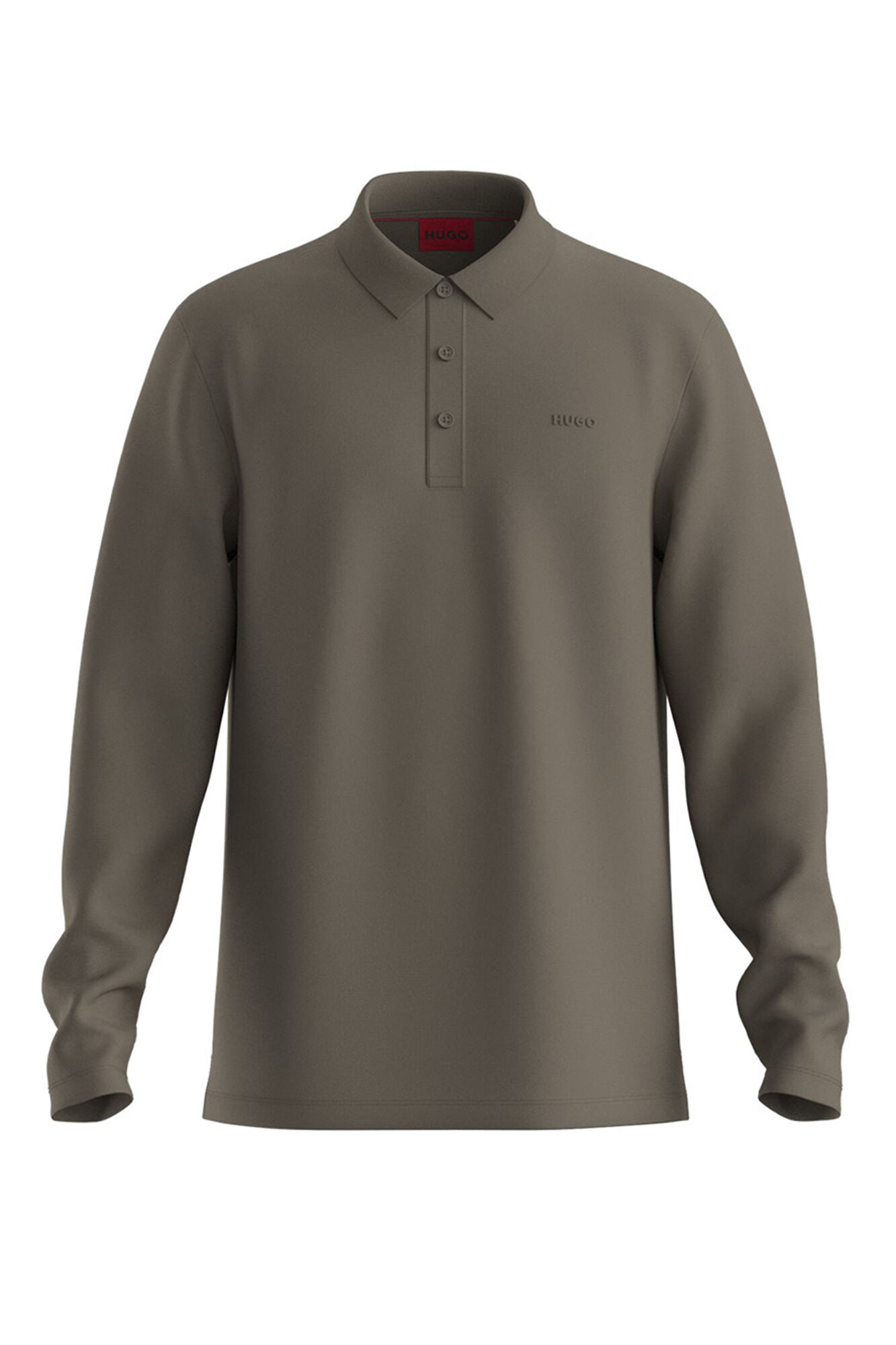 HUGO Polo de manga comprida