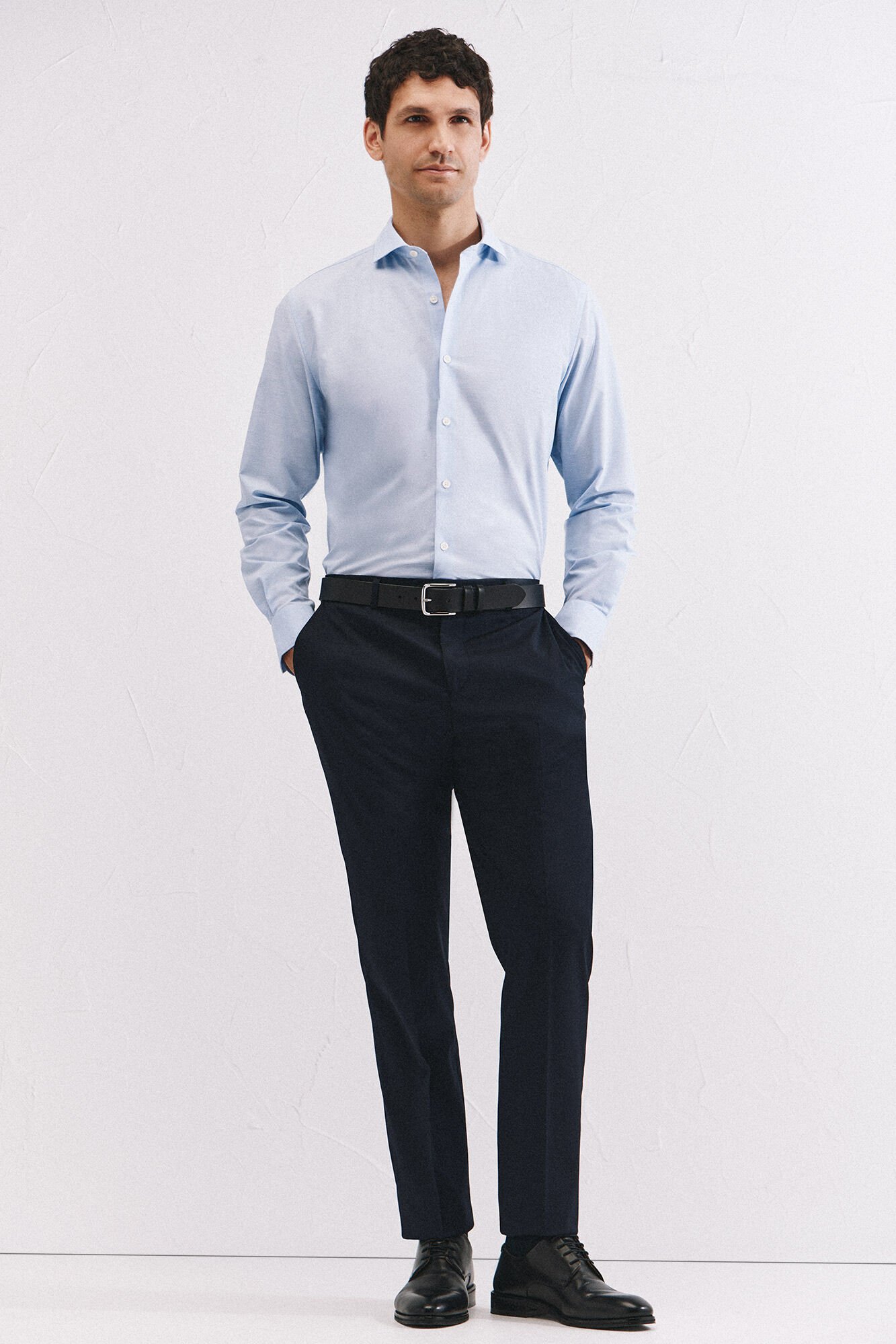 Cortefiel Micro stripe pants series xxi