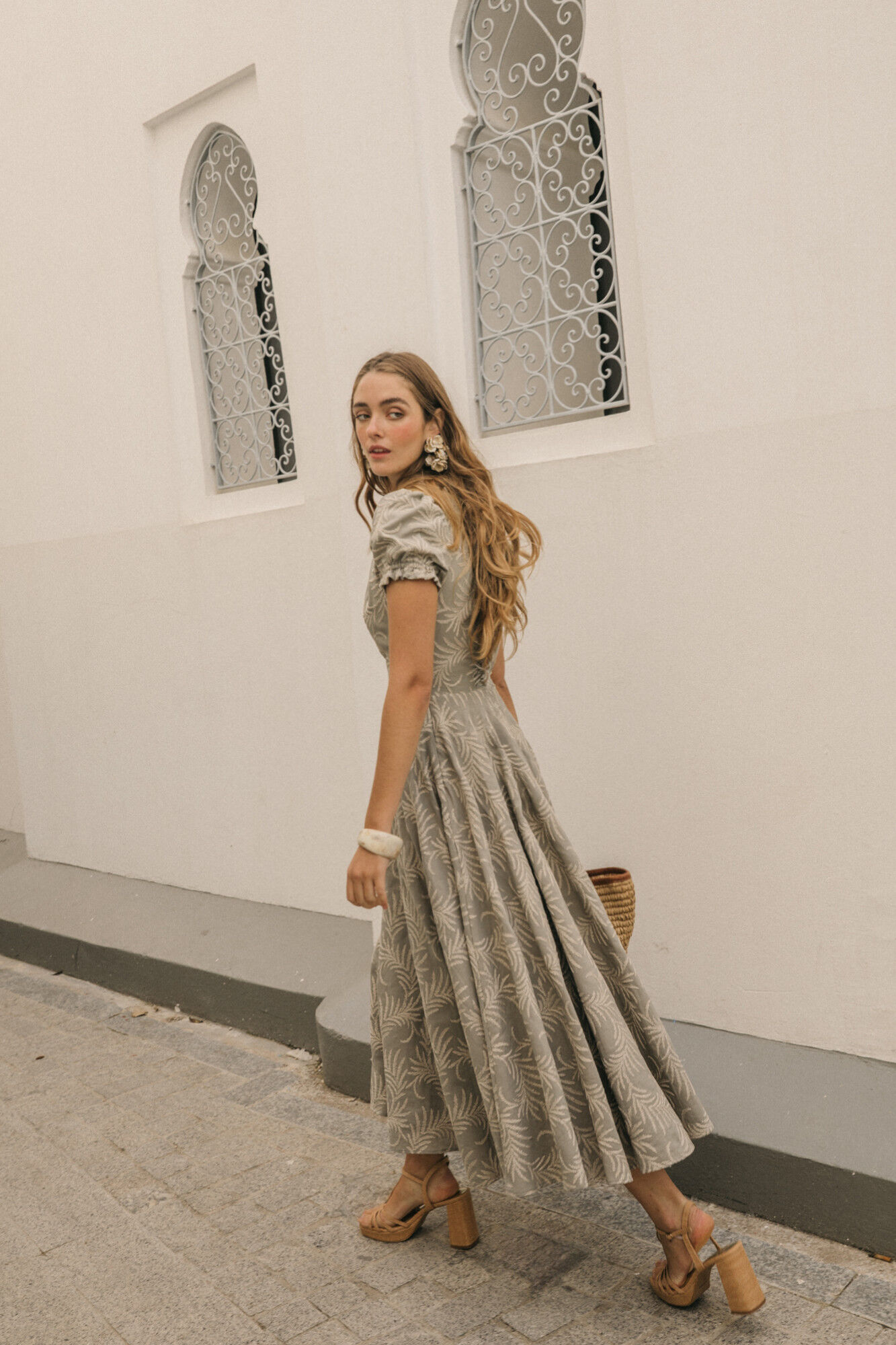 Cherubina Vestido Aurora Verde