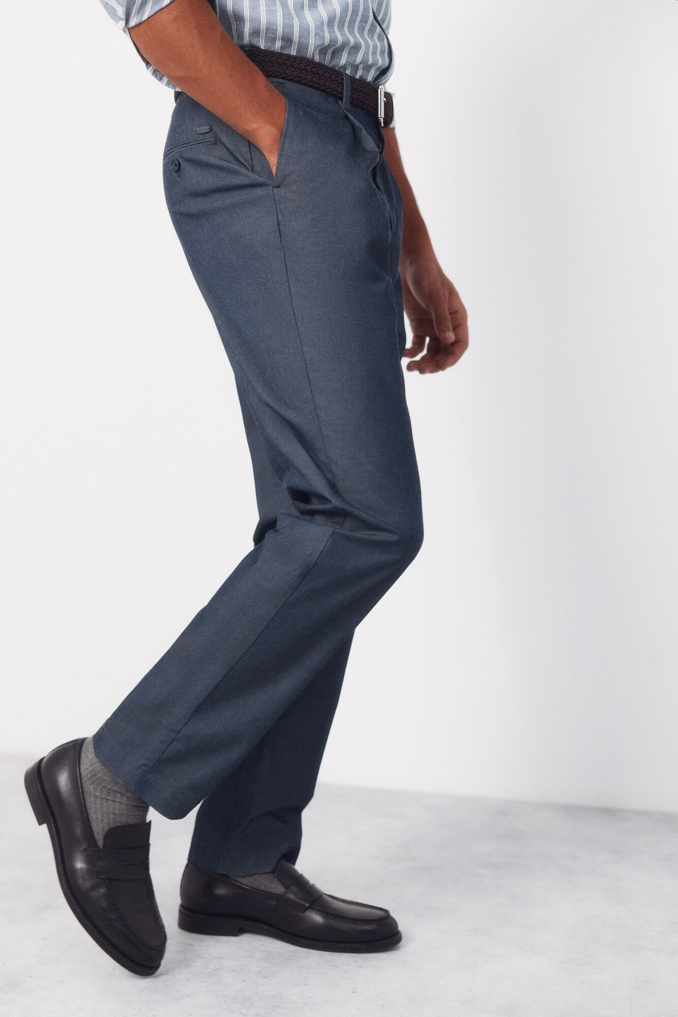 Cortefiel Chinese tapered tongs Blue