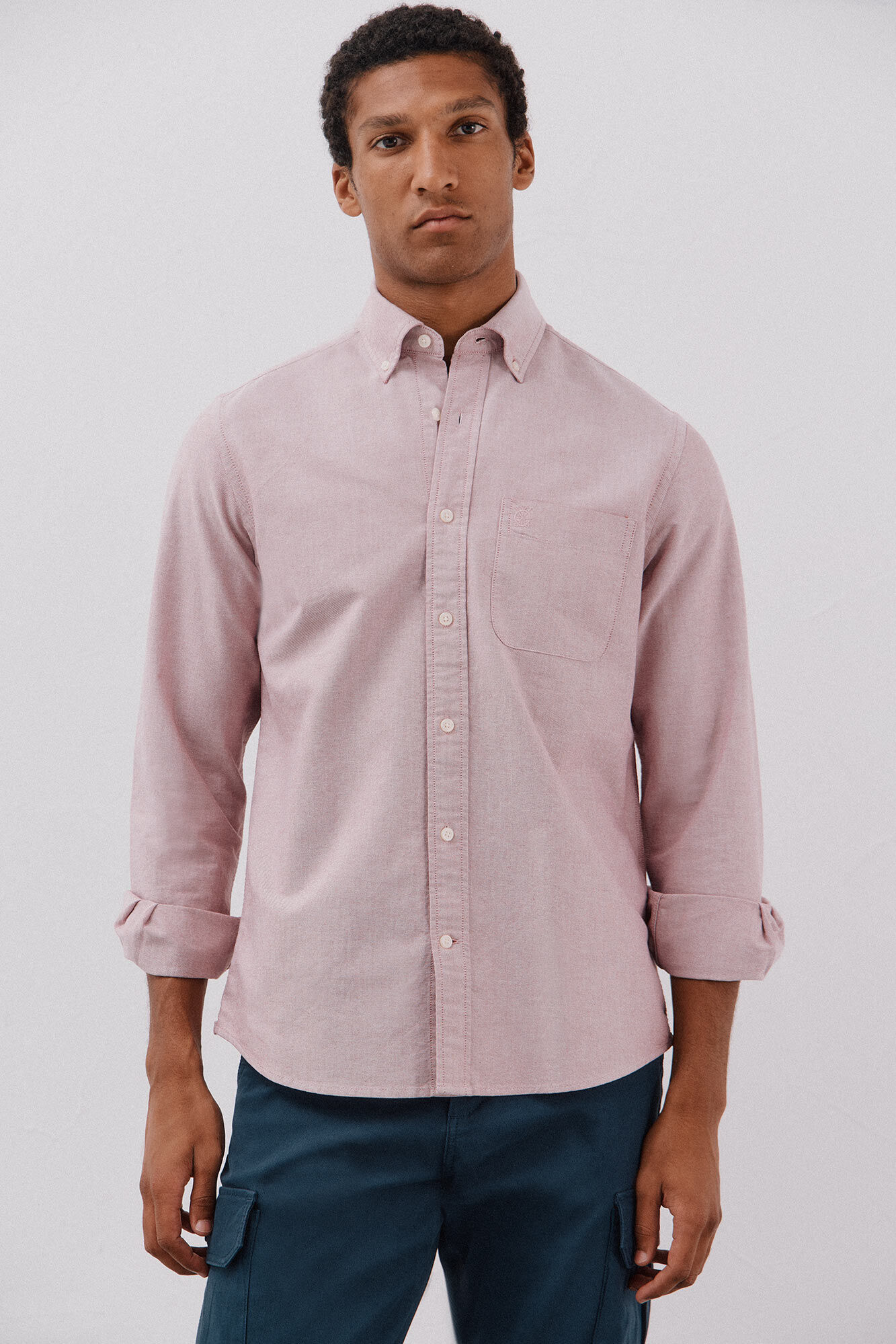 Cortefiel Plain oxford shirt