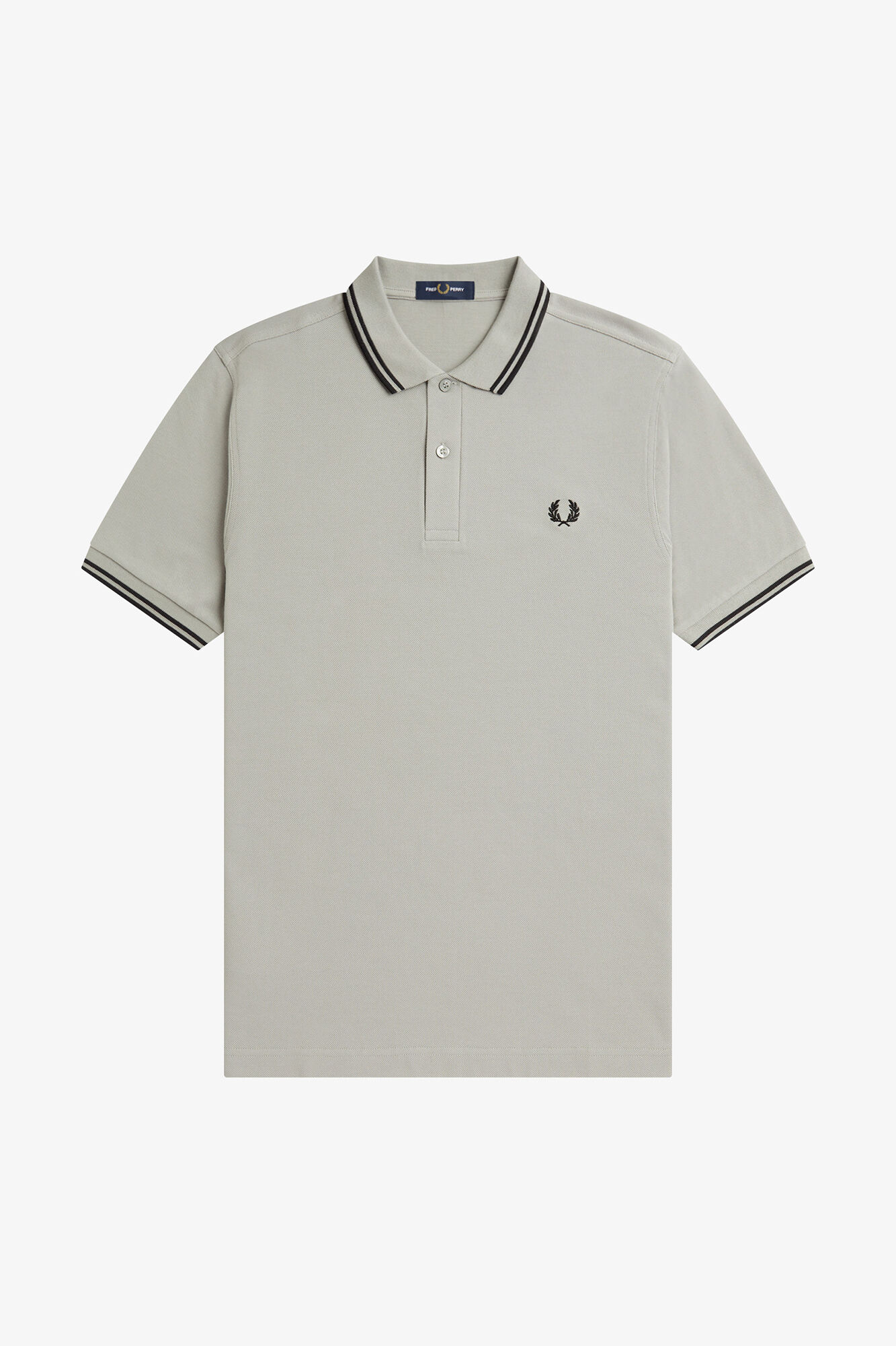 Fred Perry Polo manga corta Gris
