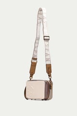 Hispanitas Desde 90 bolsa de mala de tiracolo com fecho-&eacute;clair Tostado