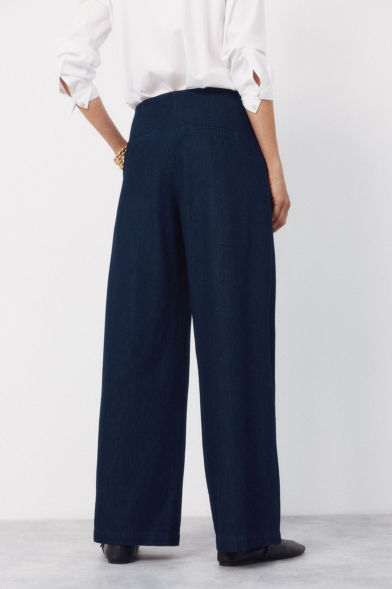 Cortefiel Pantal&oacute;n denim sastre Blue