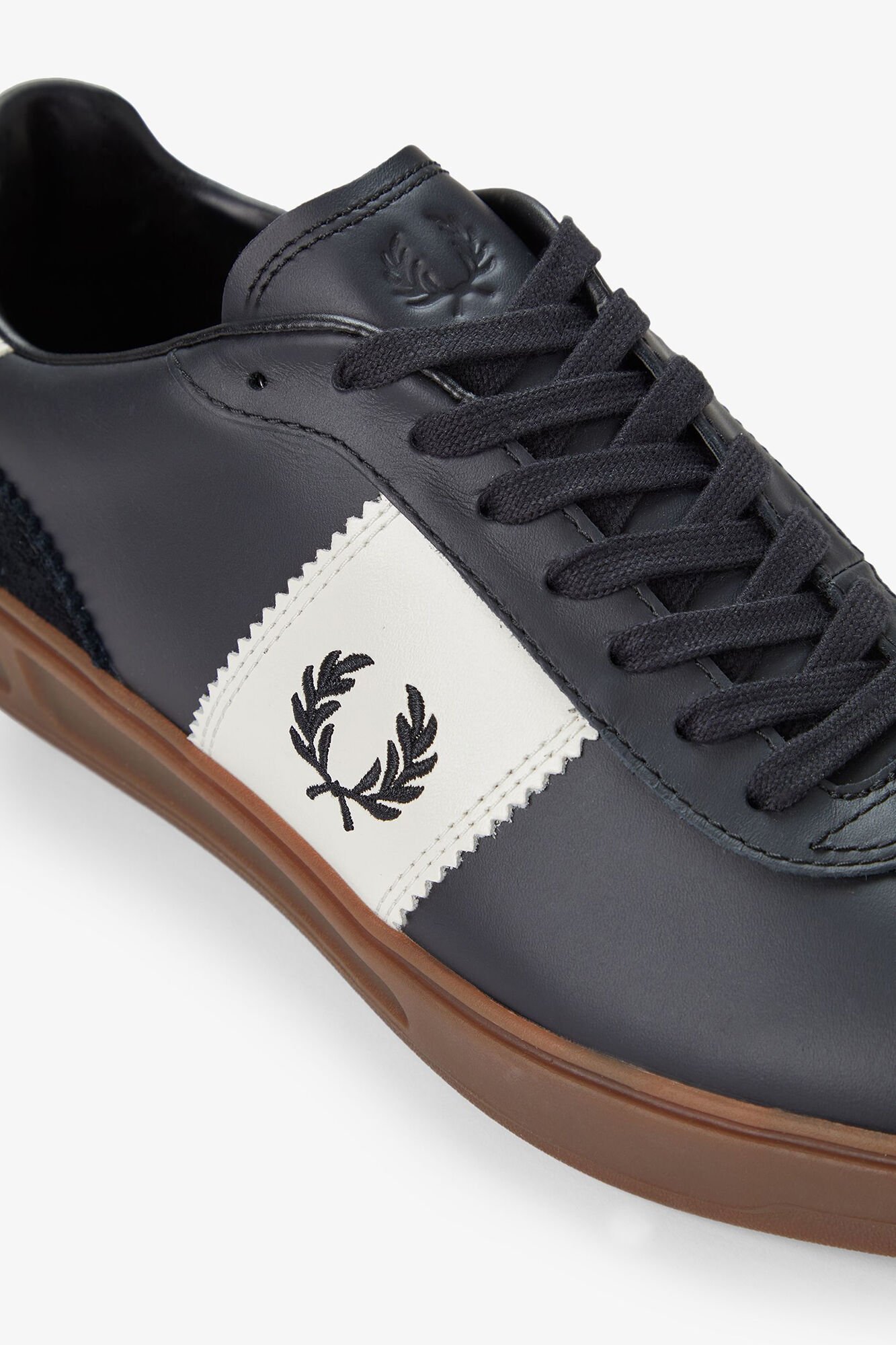 Fred Perry B4 leather sneaker Black