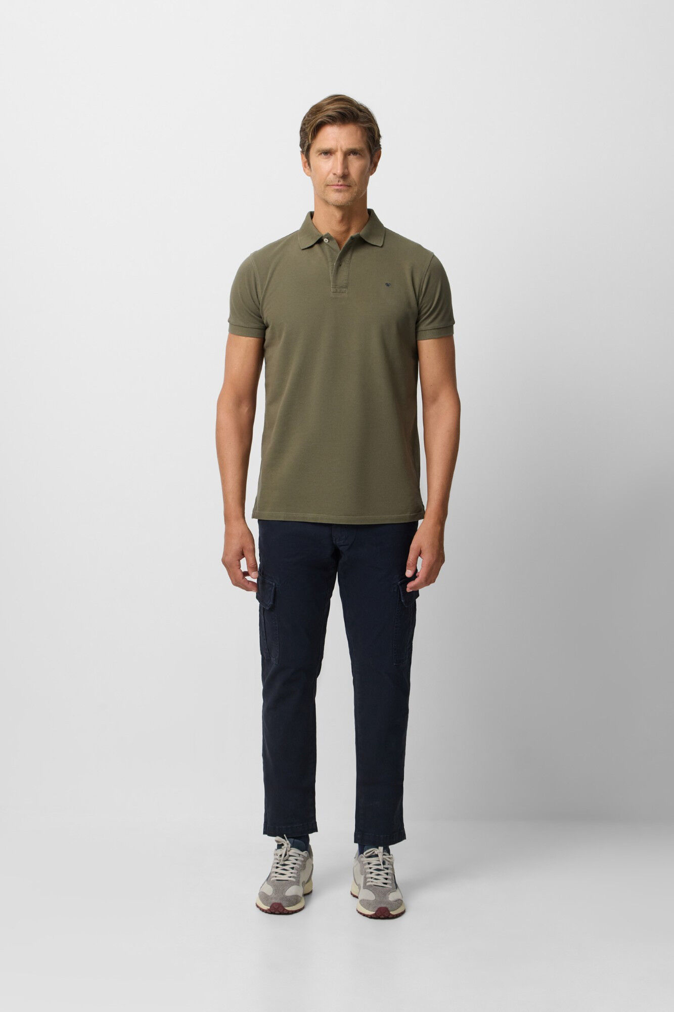 Silbon Polo liso cl&aacute;ssica