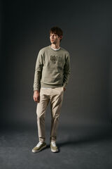 OOTO Sweatshirt logo bordado Verde