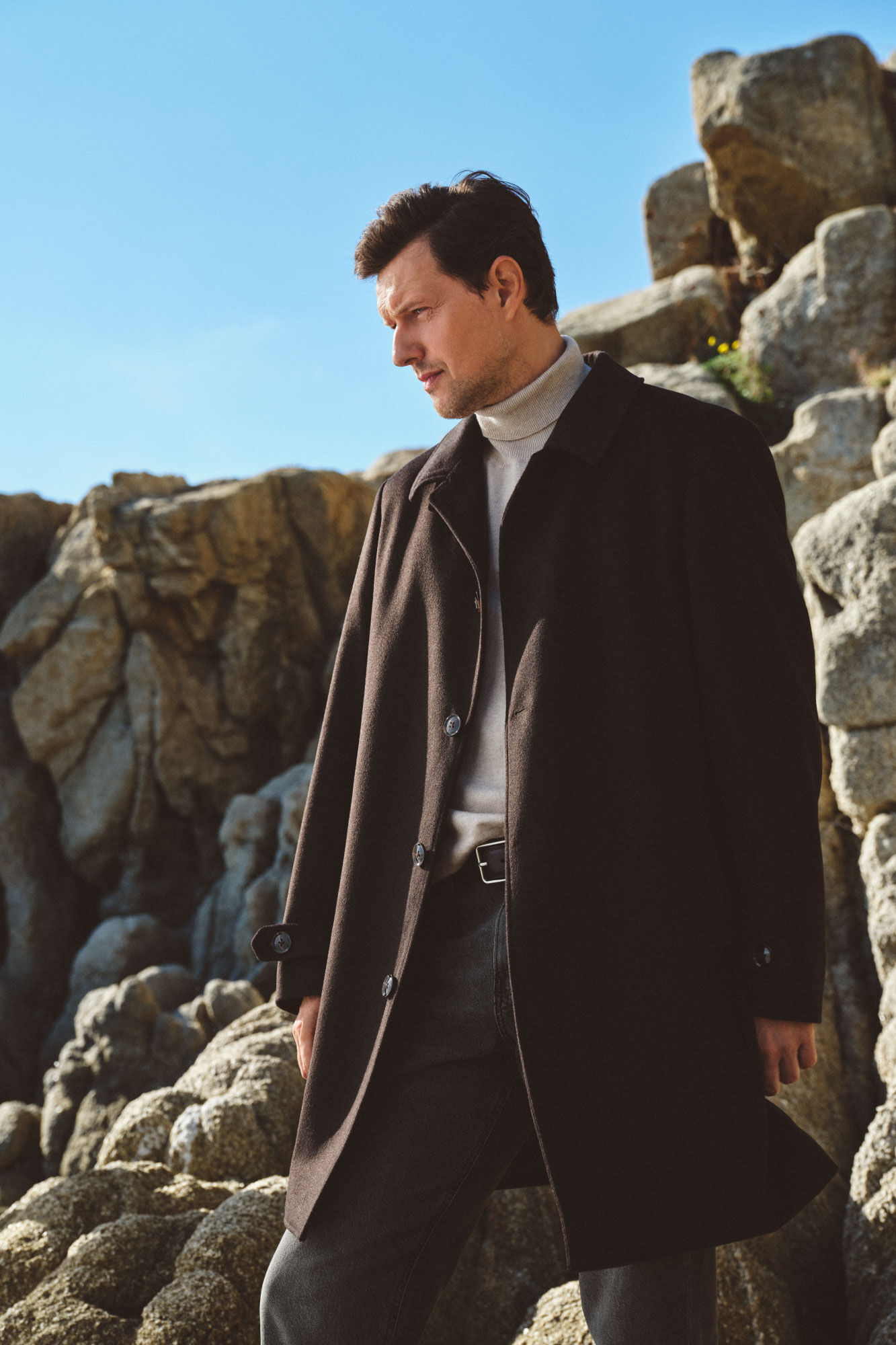 Cortefiel Sobretudo de l&atilde;