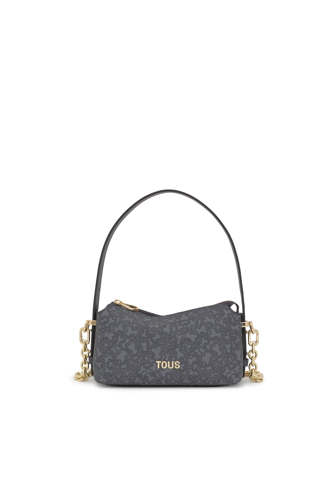 Tous Kaos Mini Lines dark grey mini bag Grey