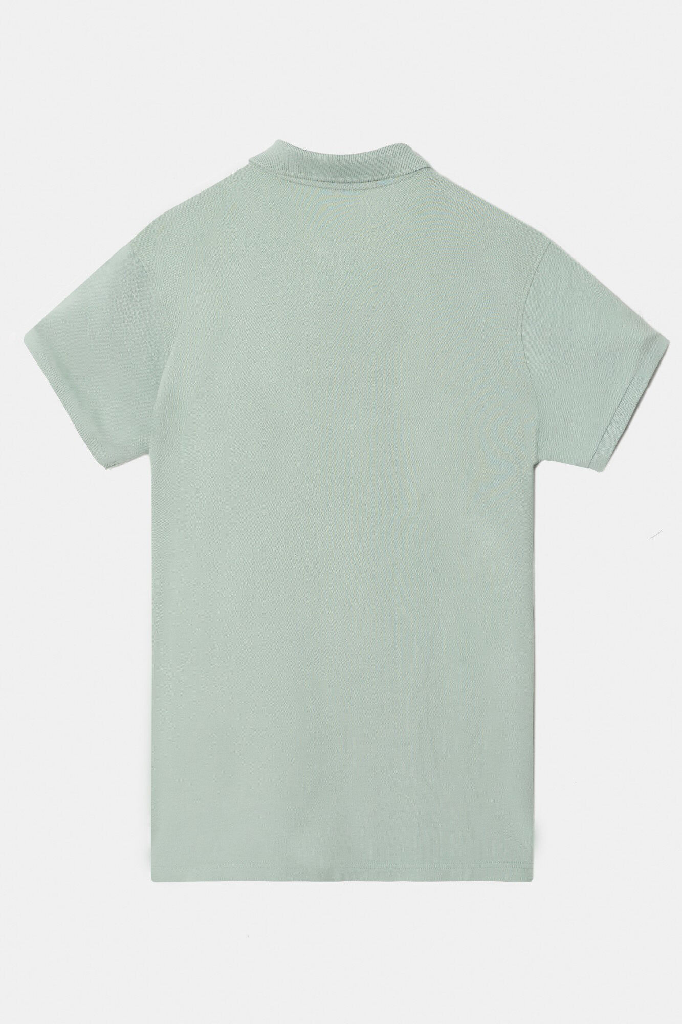 Silbon Polo clasico liso Verde