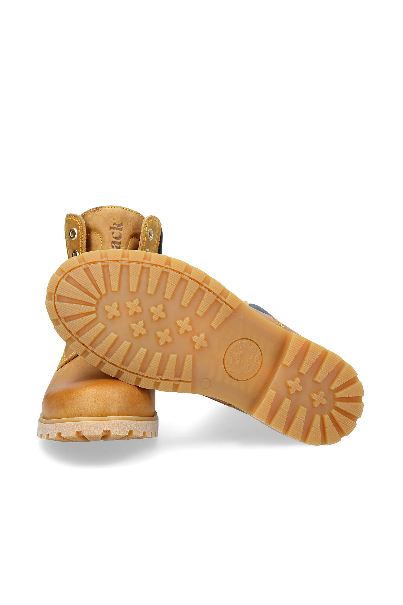 Panama Jack Men's nappa leather boots Yellow