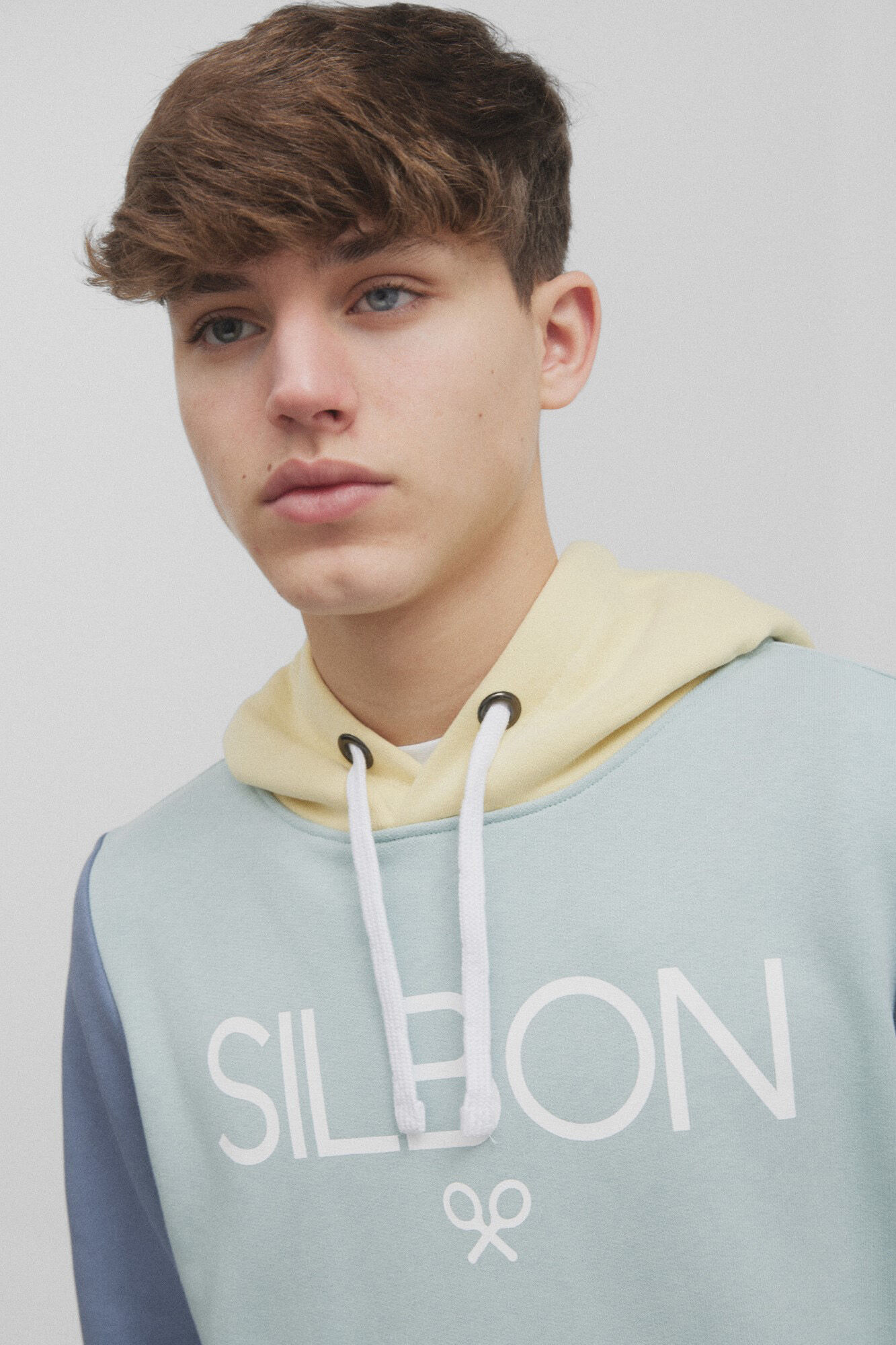 Silbon Sudadera capucha Amarillo