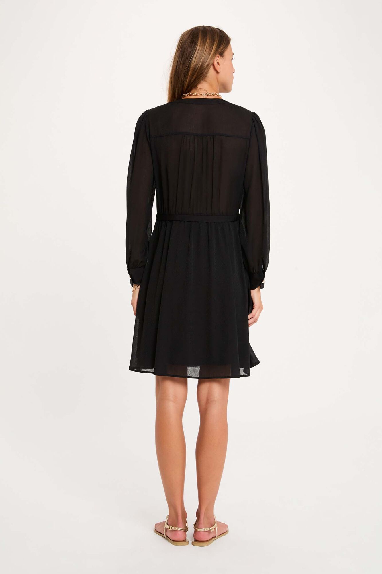 Morgan Vestido curto de jacquard