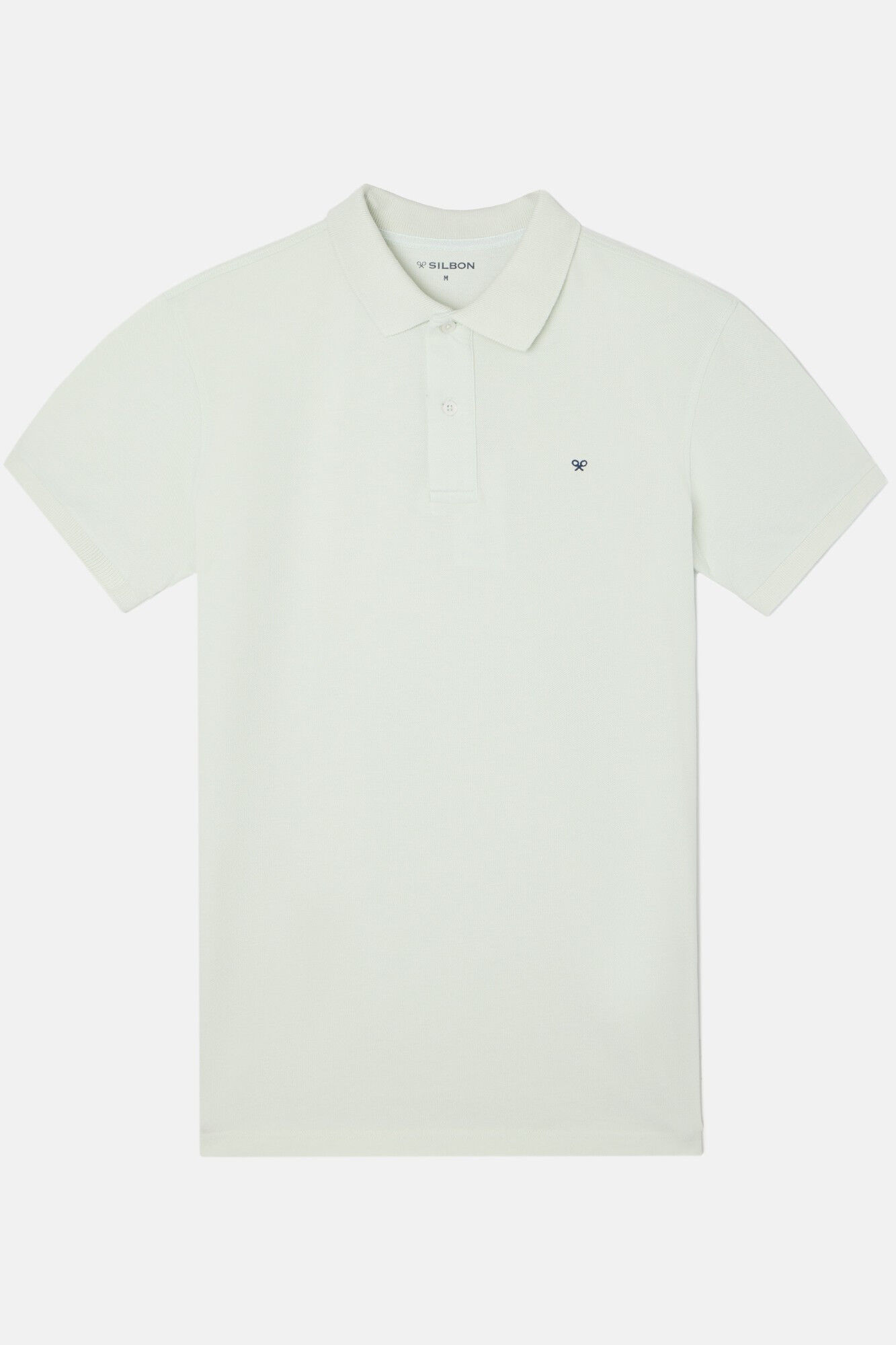 Silbon Polo cl&aacute;ssico liso Verde