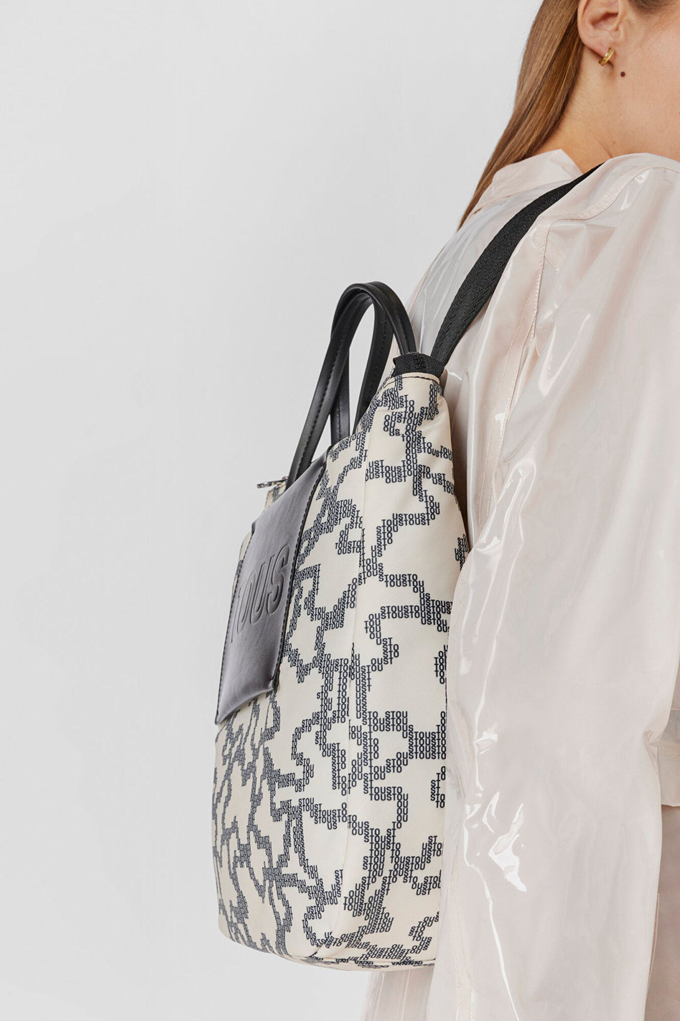 Tous Mochila beige Kaos Pix Soft Beige