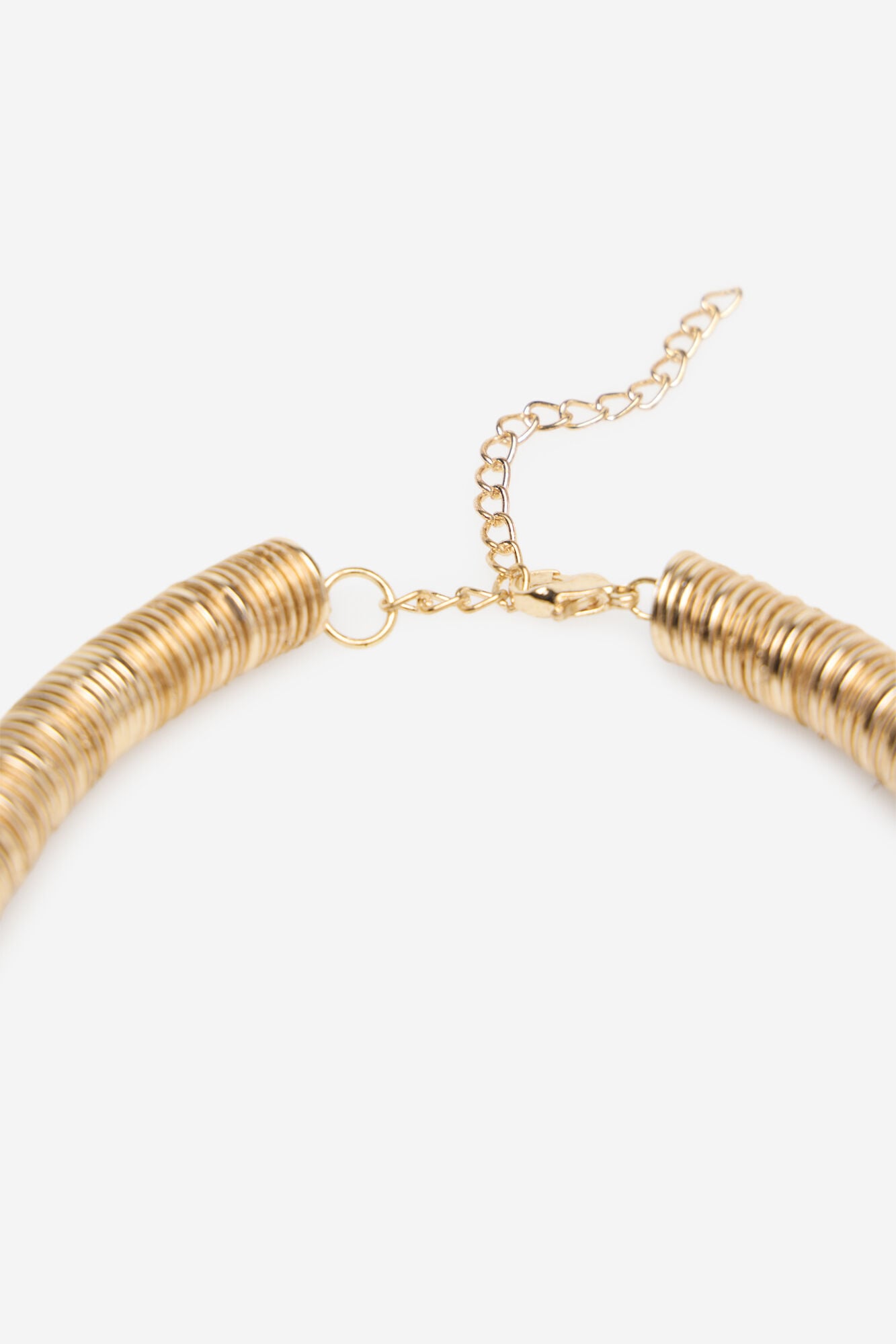 Cortefiel Gold necklace Yellow