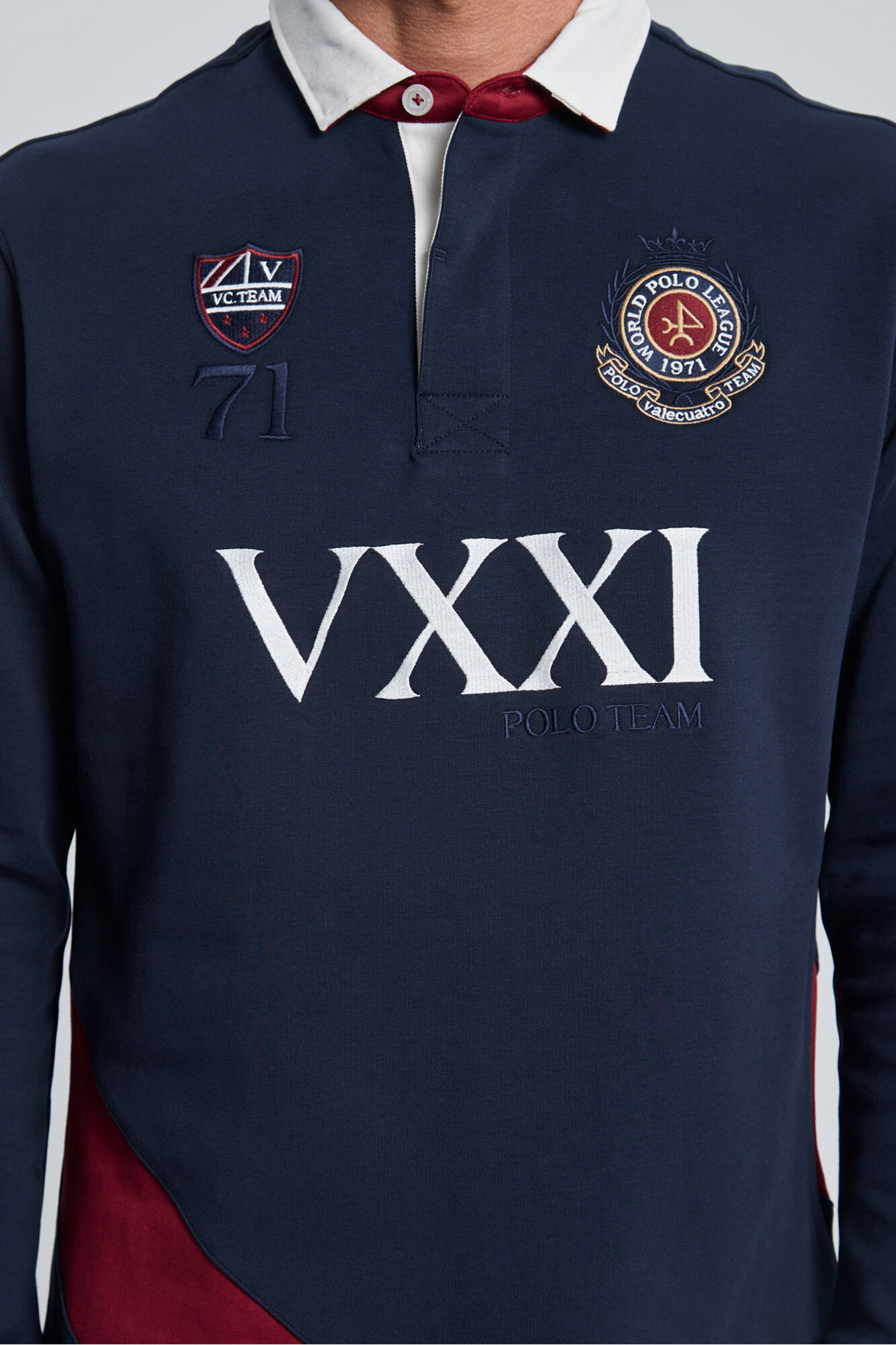 Valecuatro Escudo azul marinho Rugby Valecuatro Azul