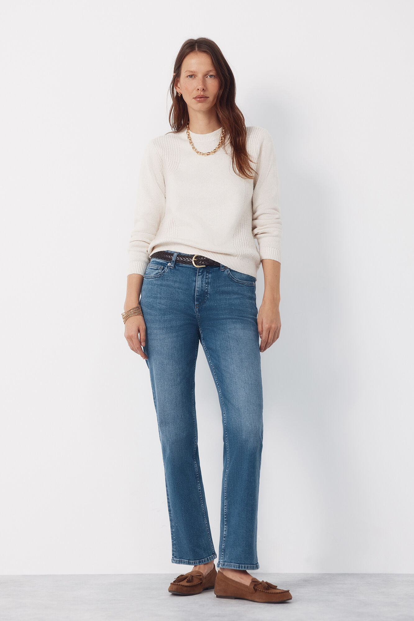 Cortefiel Jersey punto combinado