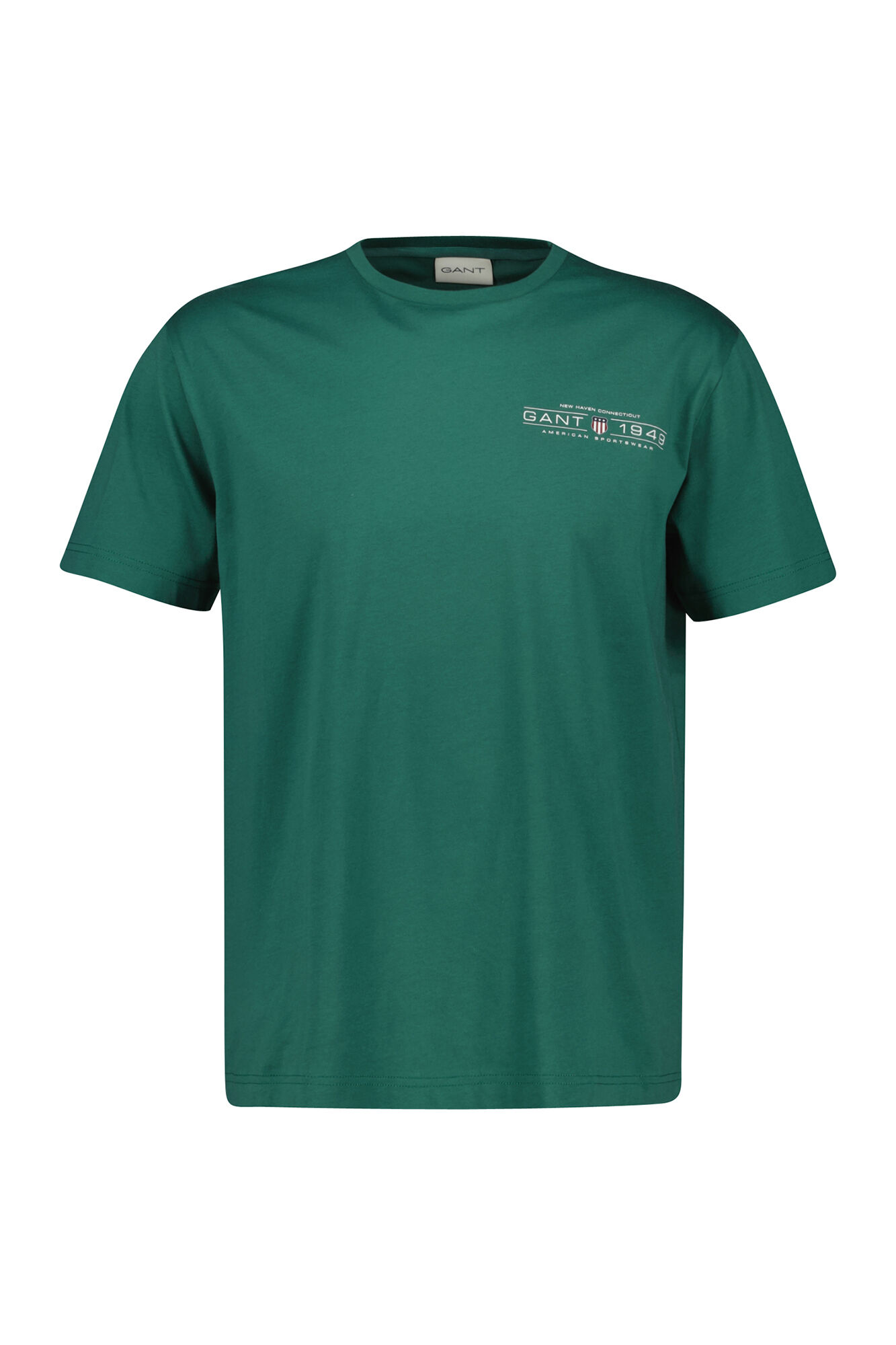 Gant Camiseta com estampado gr&aacute;fica Verde