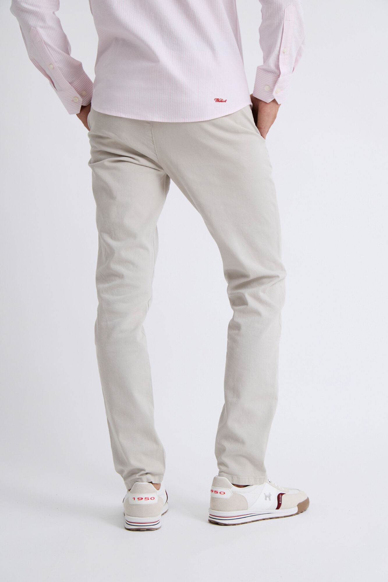 Williot Pantal&oacute;n Chino Slim Beige
