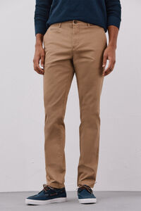 Cortefiel Pantalón chino ligero slim fit