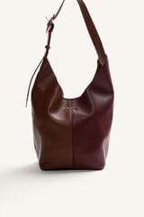 Gioseppo Mala maxi bucket Castanho