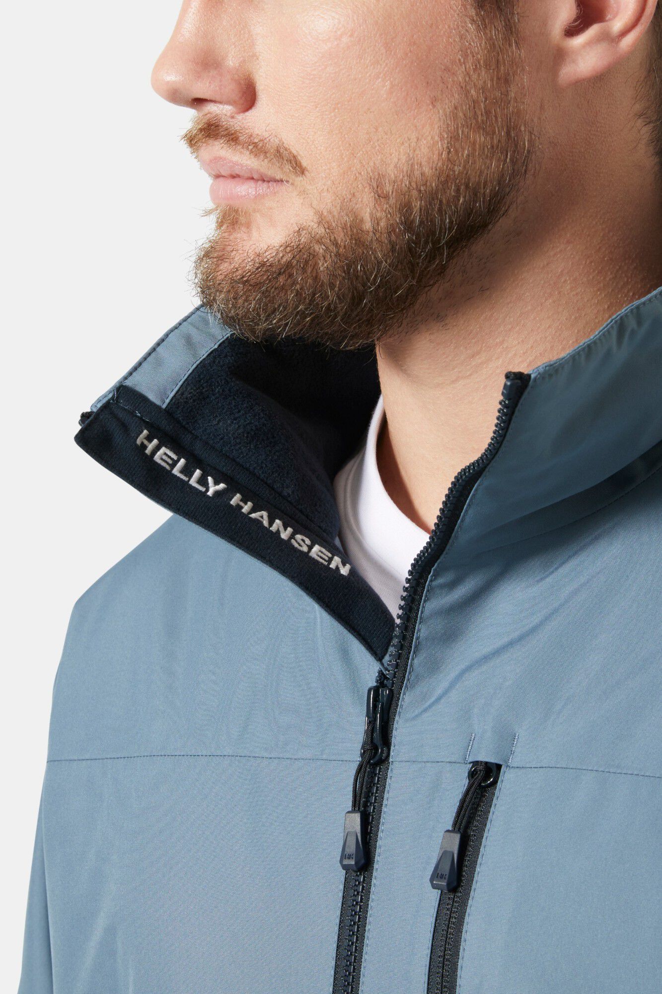 Helly Hansen Casaco camada interm&eacute;dia Crew 2.0 Azul