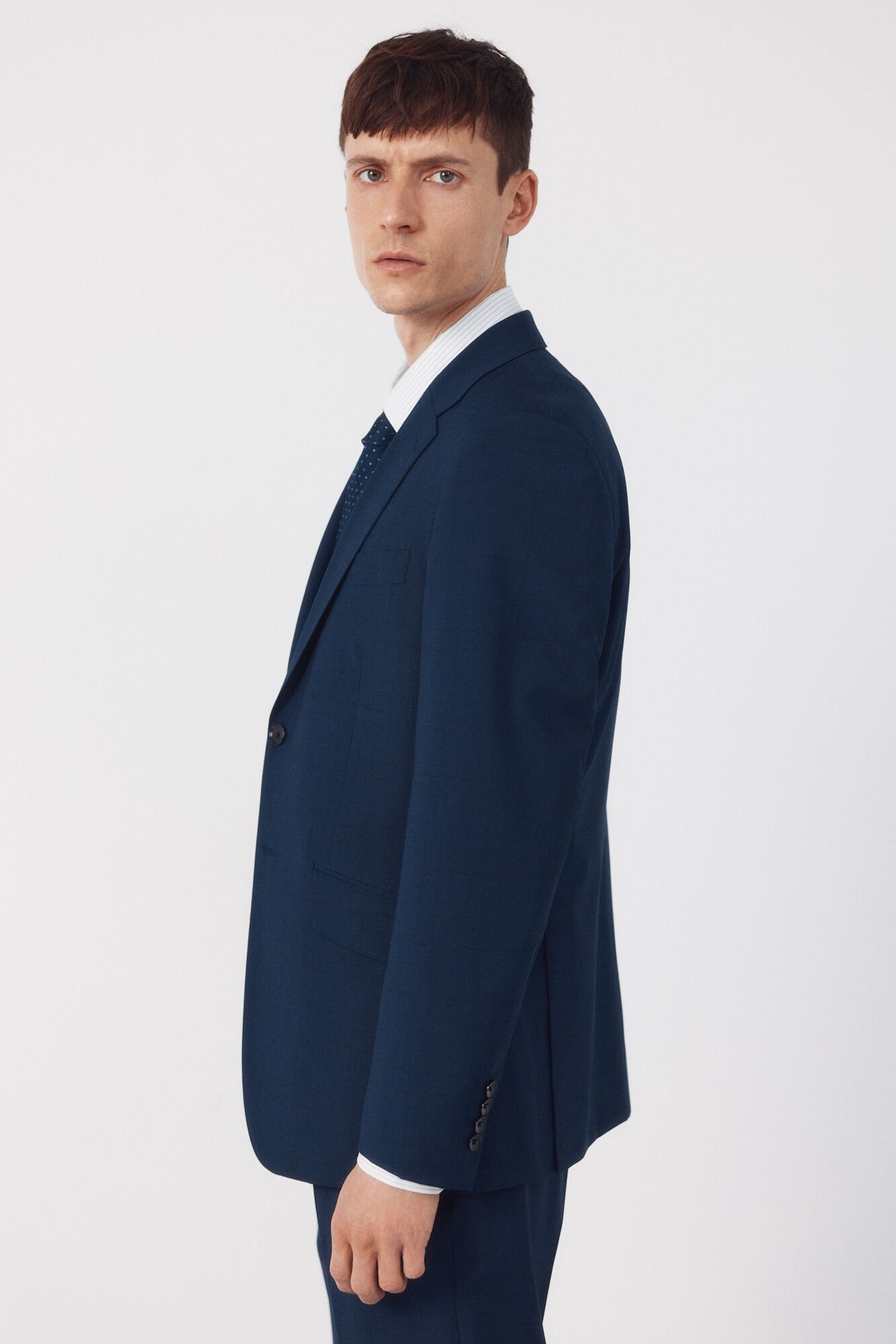 Cortefiel Americana Dynamic Azul Xadrez Azul