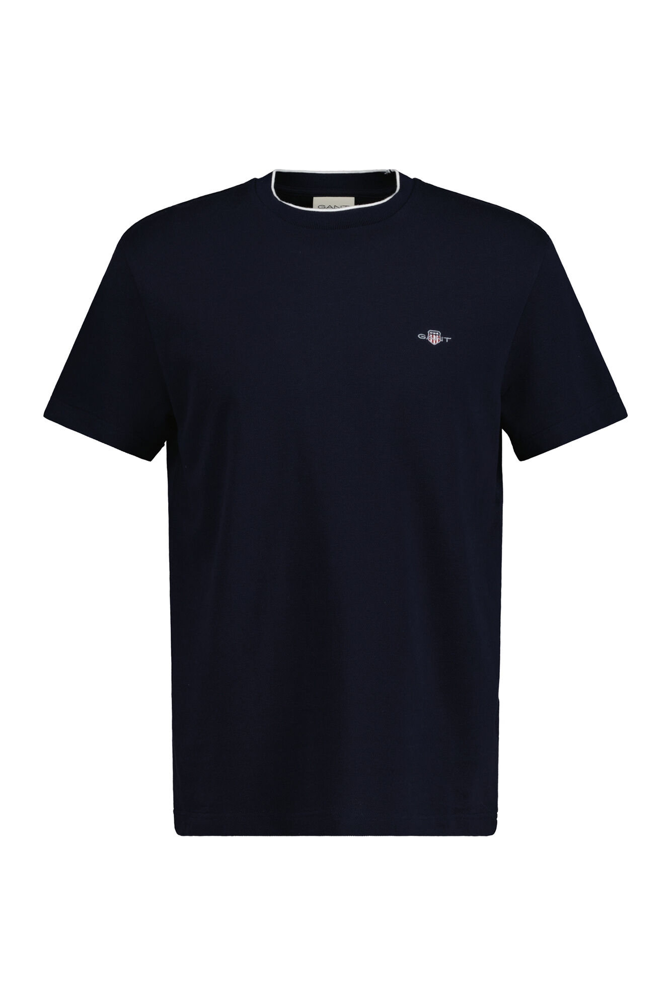 Gant Piqu&eacute; T-shirt Navy