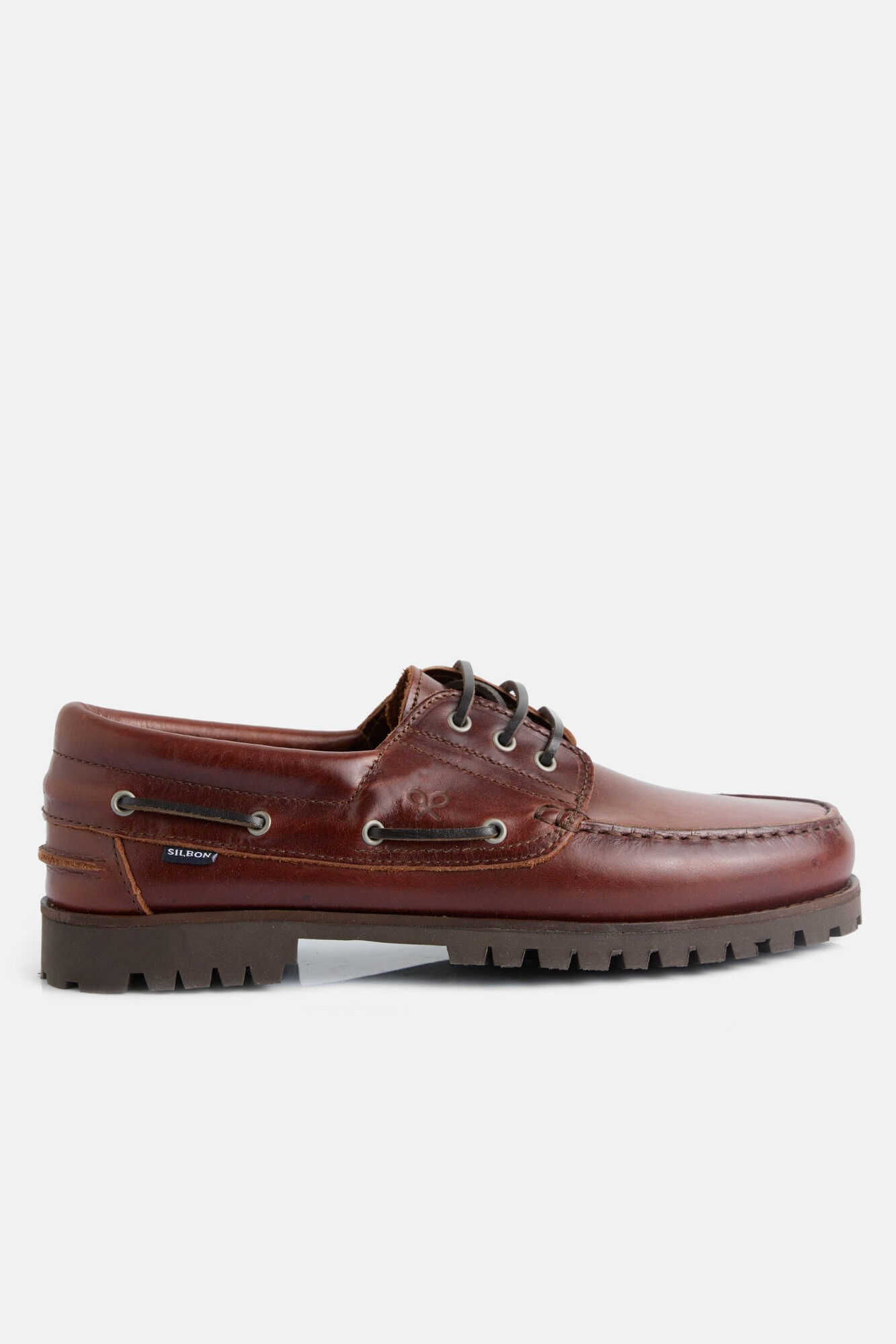 Silbon sapato n&aacute;utico cl&aacute;ssico Castanho
