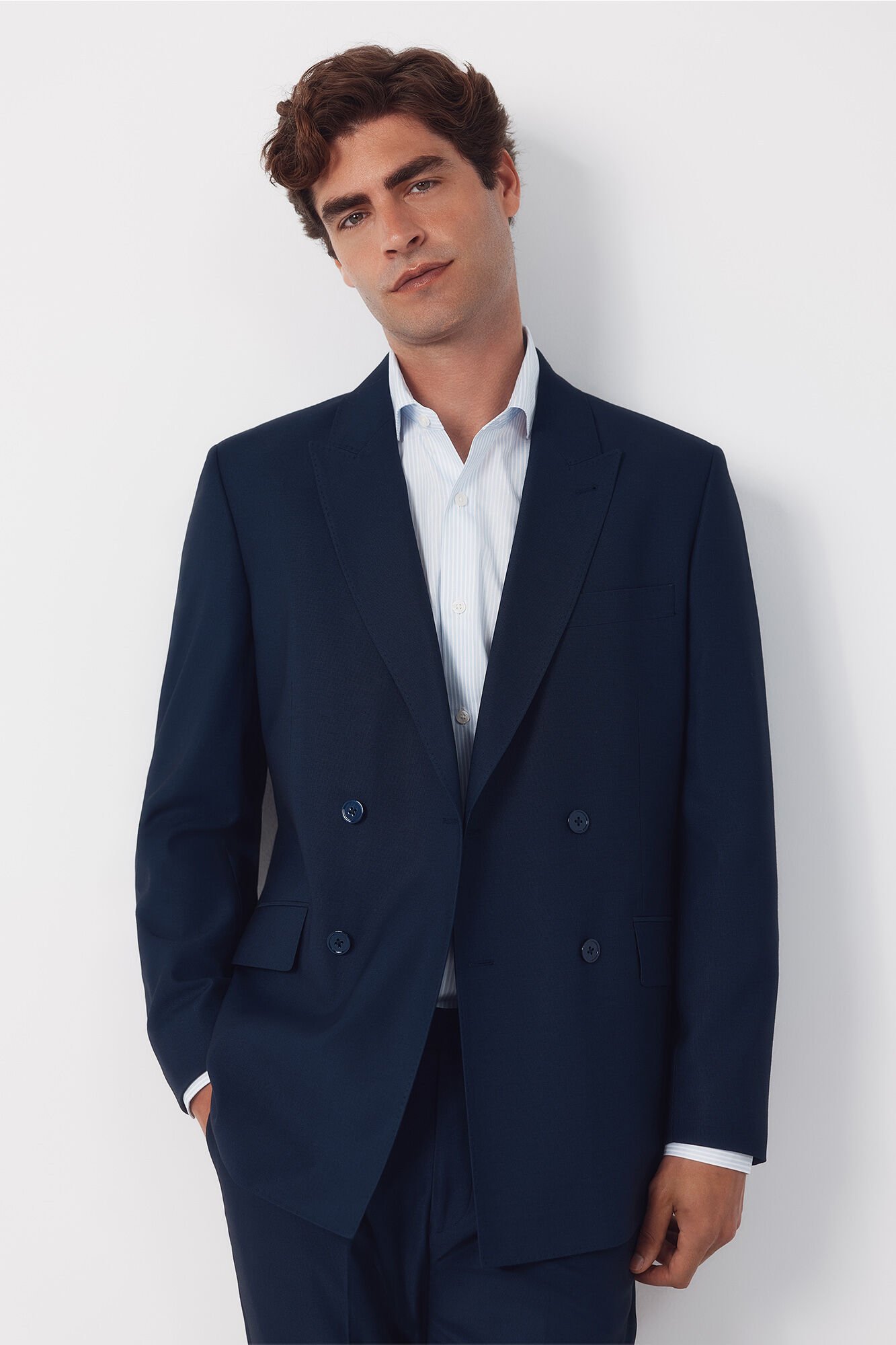 Cortefiel Estrutura americana de travestismo no s&eacute;culo XXI Azul