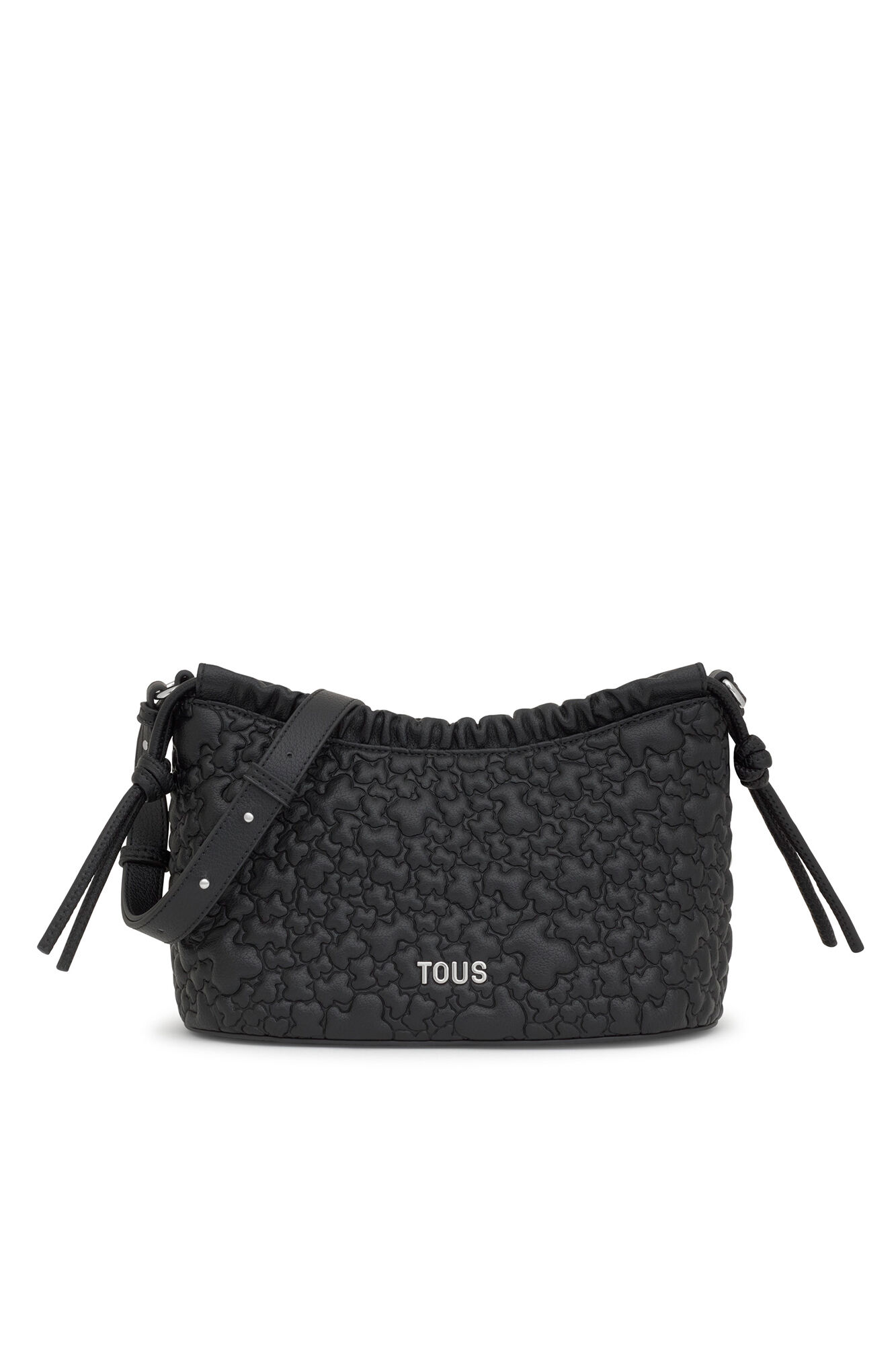 Tous TOUS Puffy Bear medium black crossbody bag Black