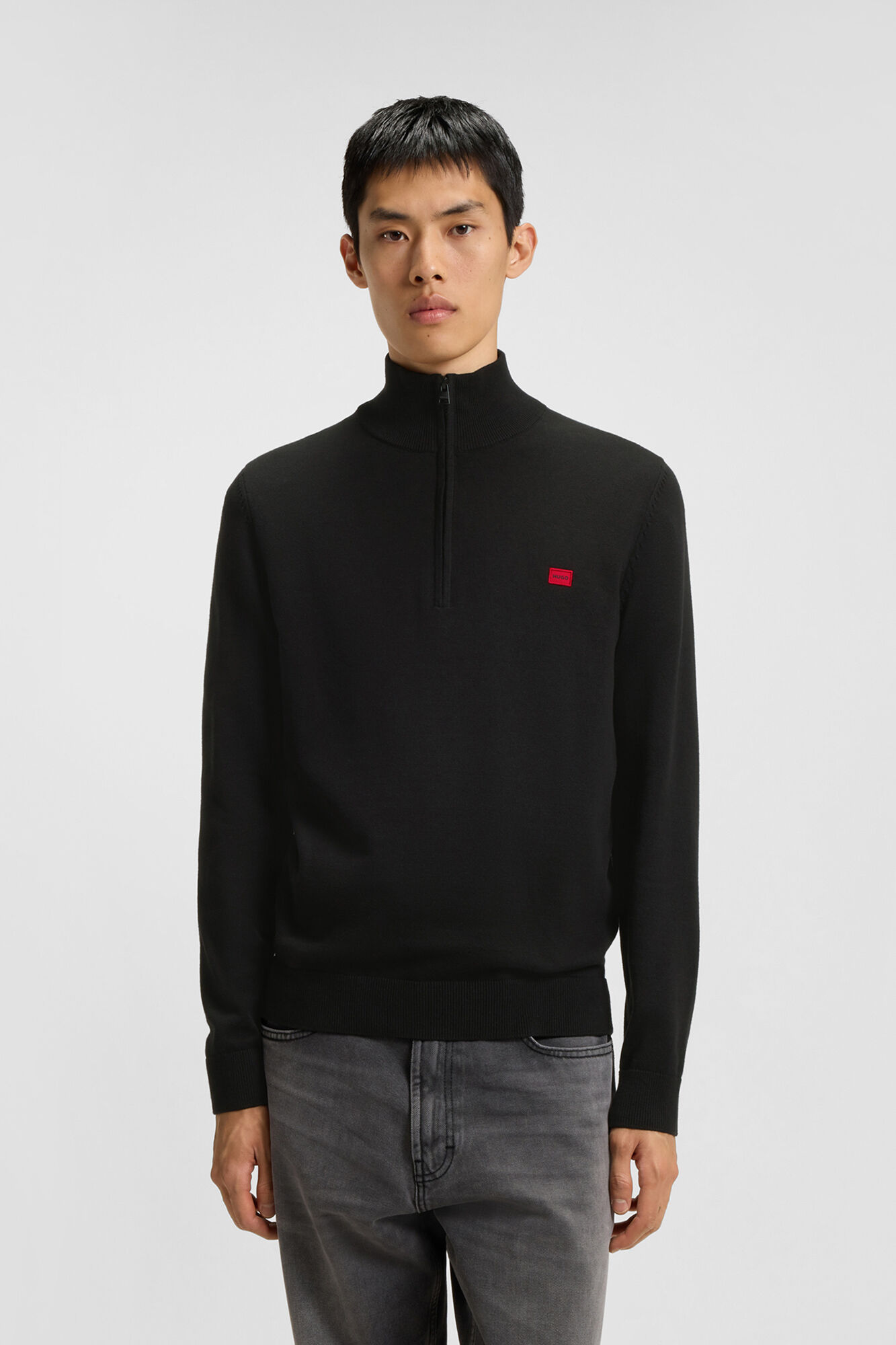 HUGO Jersey con cremallera