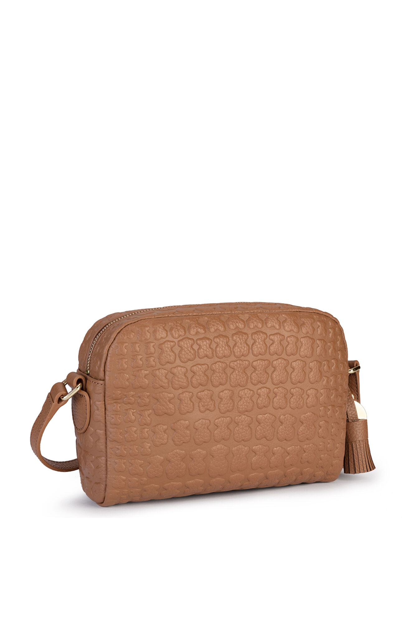 Tous Brown leather Sherton crossbody bag Brown