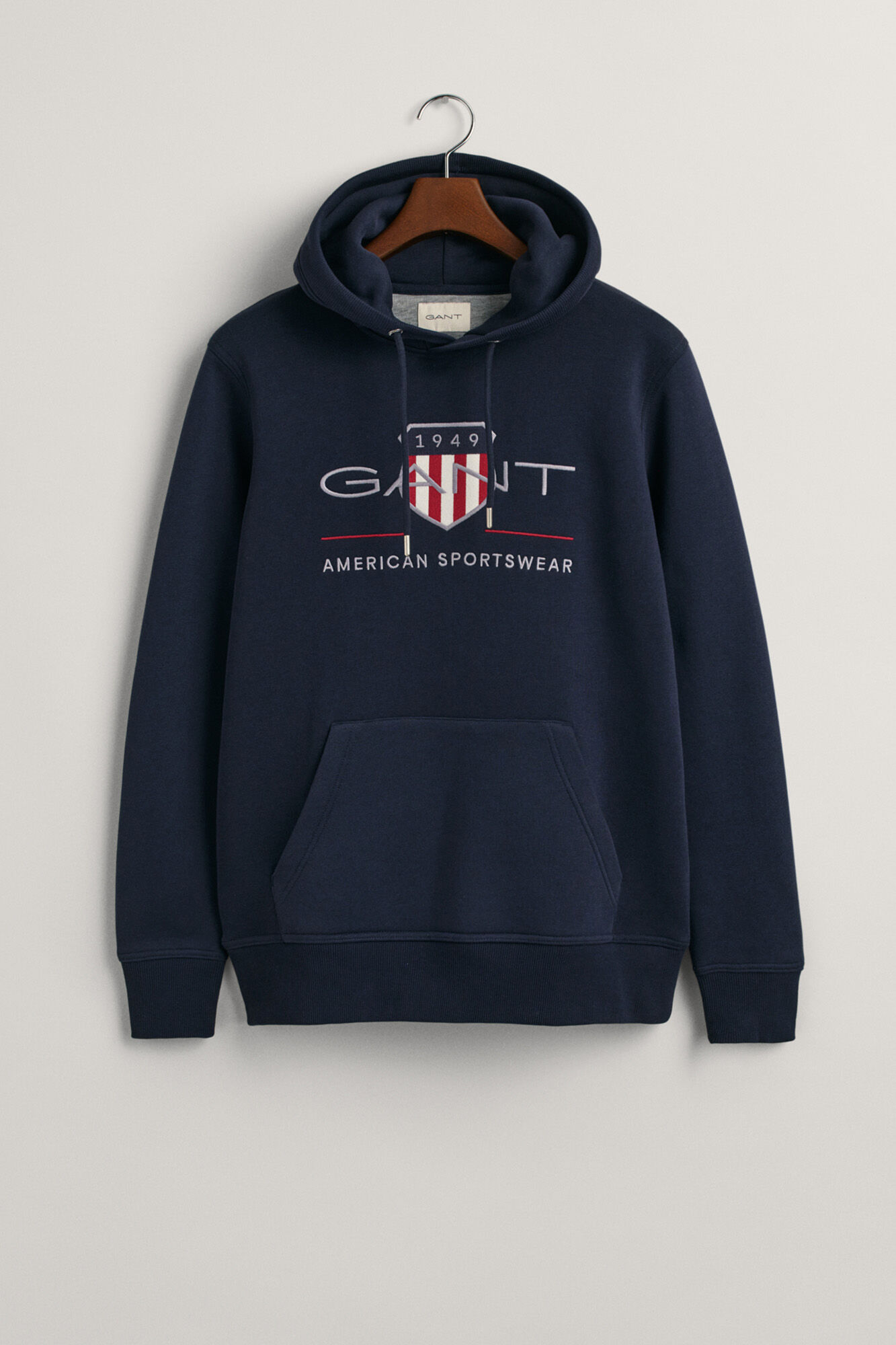 Gant Archive Shield Hoodie Blue