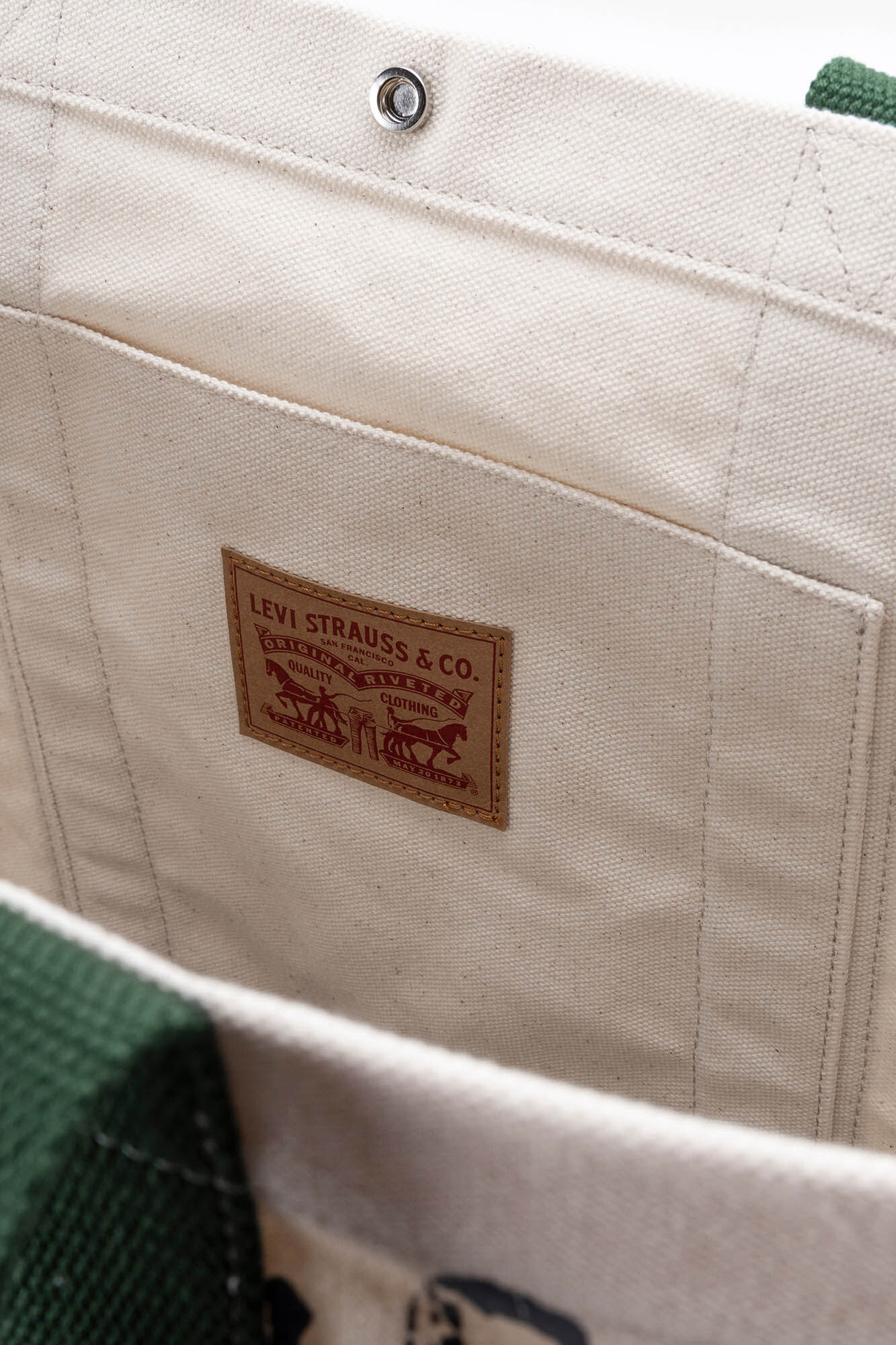 Levi's Tote Dois Cavalo Ecru