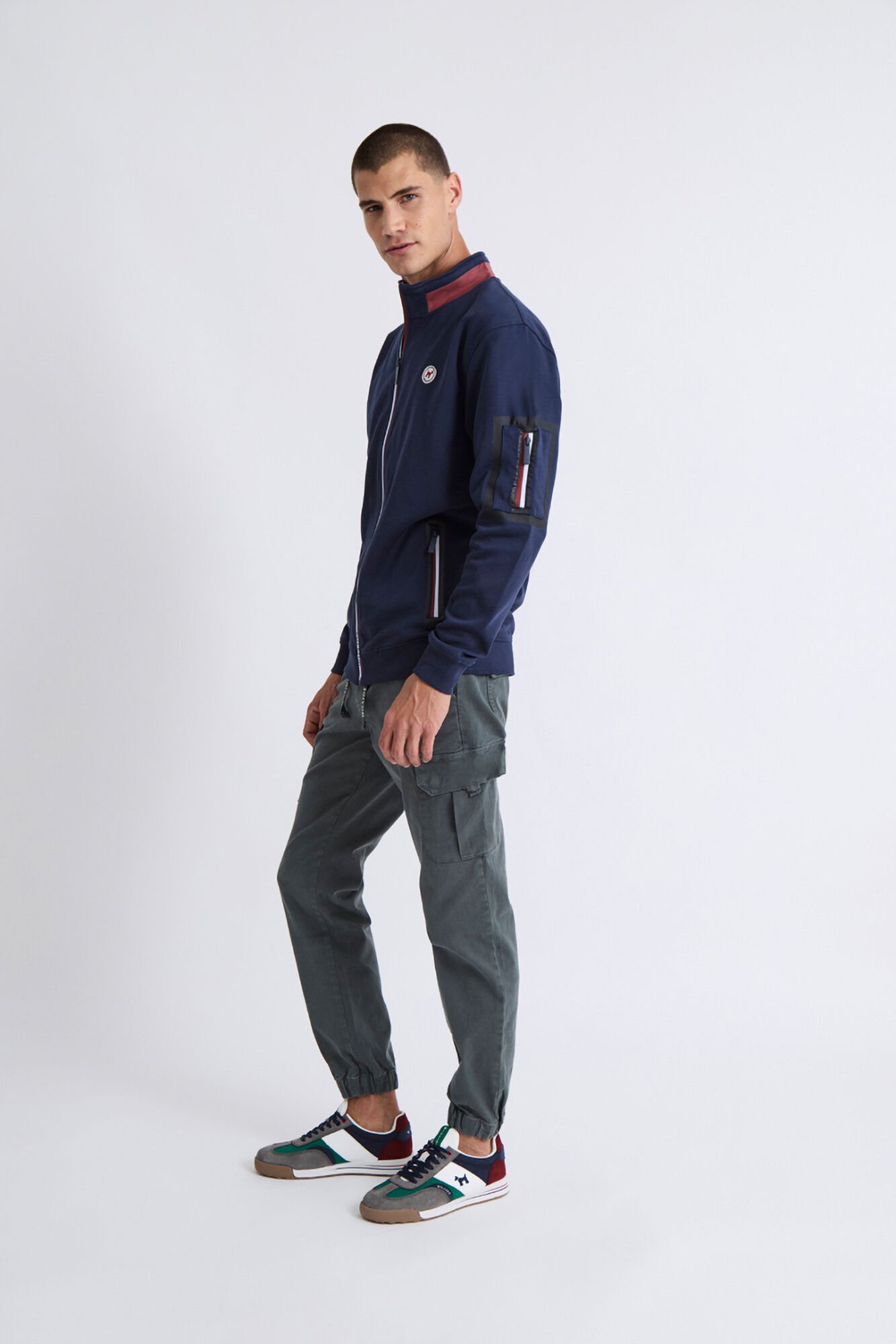 Williot Fecho-&Eacute;clair com sweatshirt Williot Sport Azul