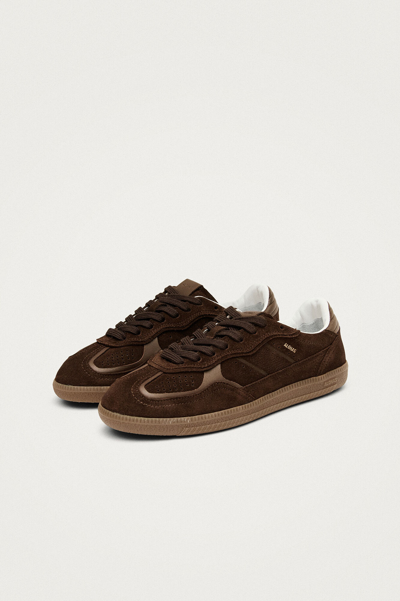 Alohas Chinelos de couro Tb.490 Rife Castanho